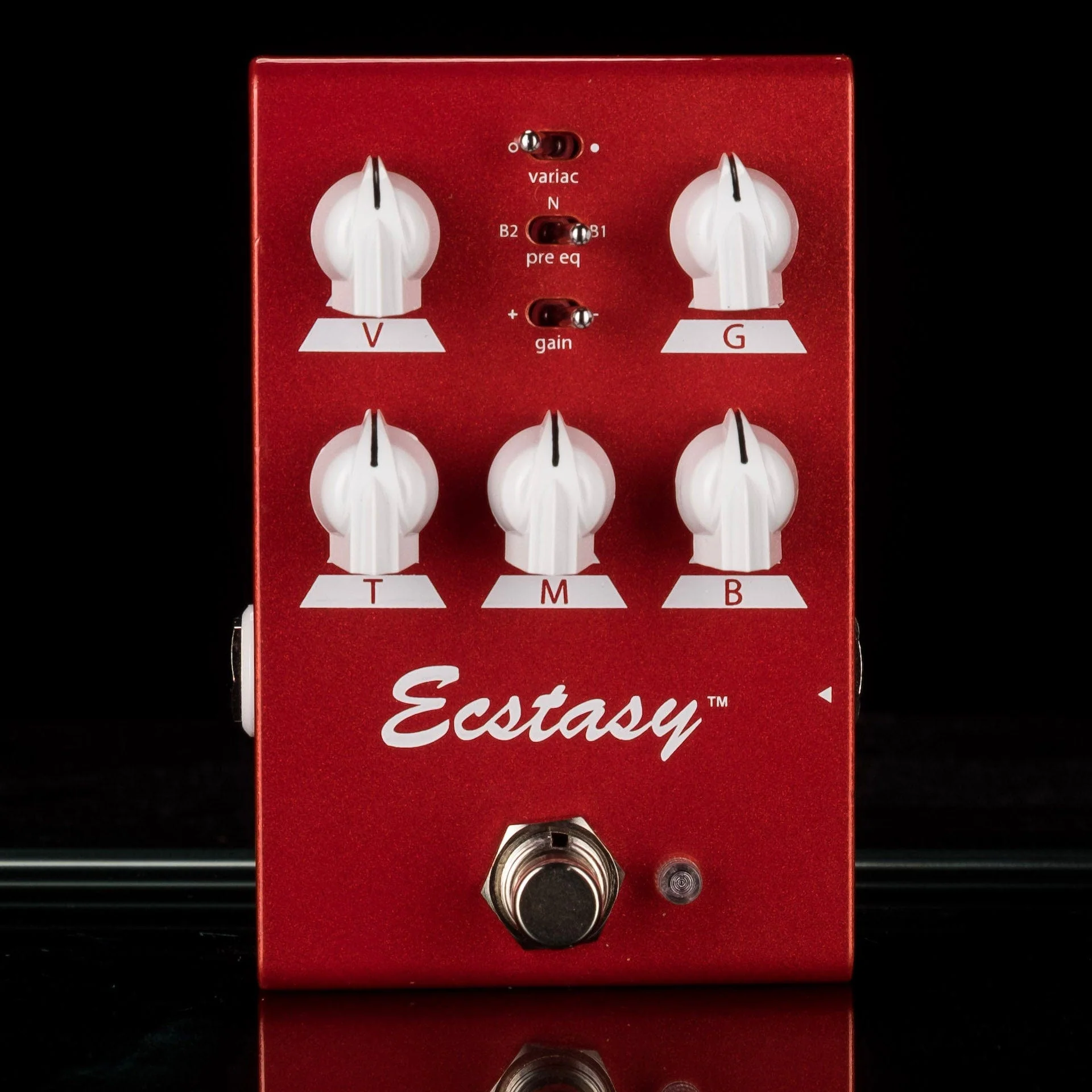 Used Bogner Ecstasy Red Mini Overdrive with Box - Image 2