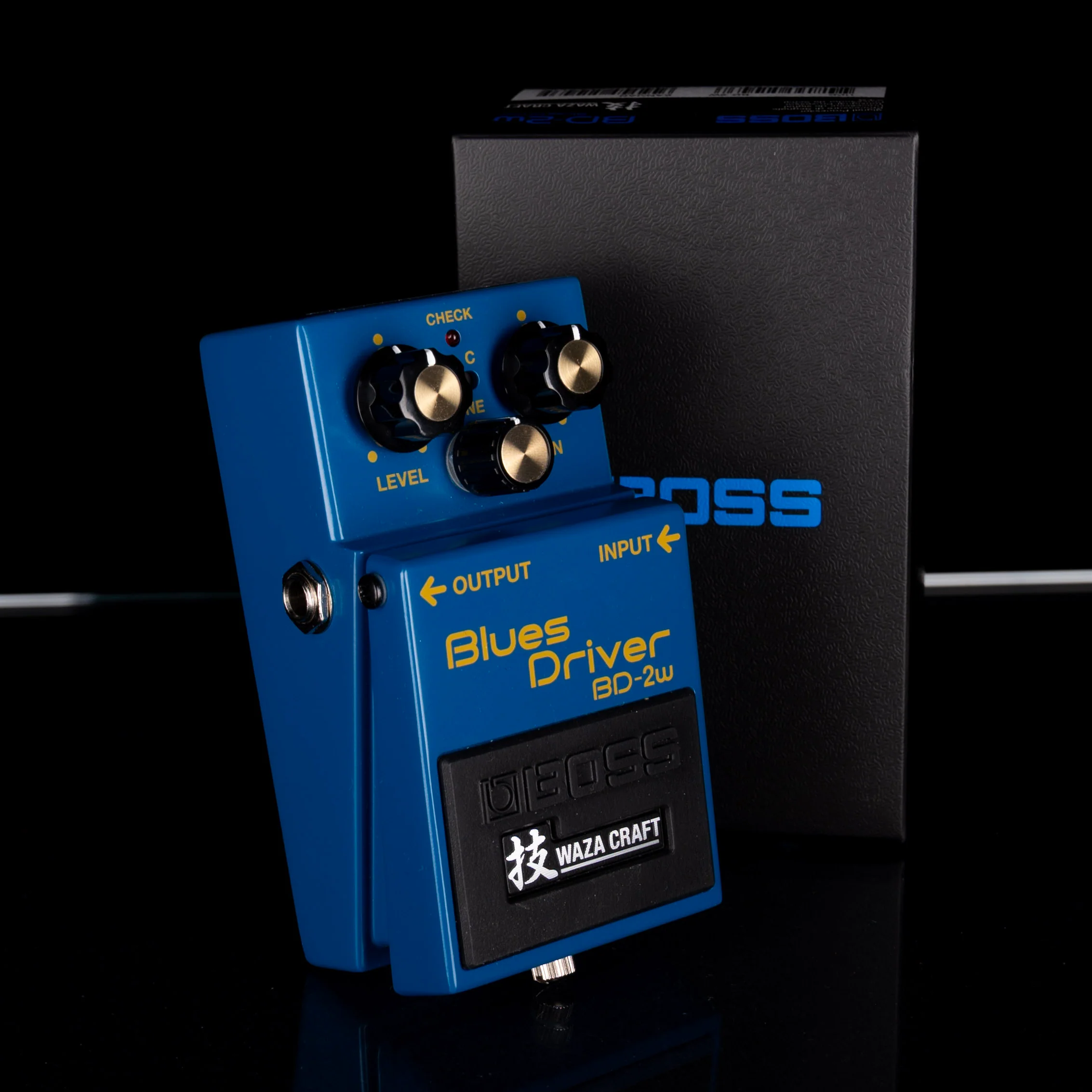 Used Boss BD-2W Waza Craft Blues Overdrive Pedal With Box - 2