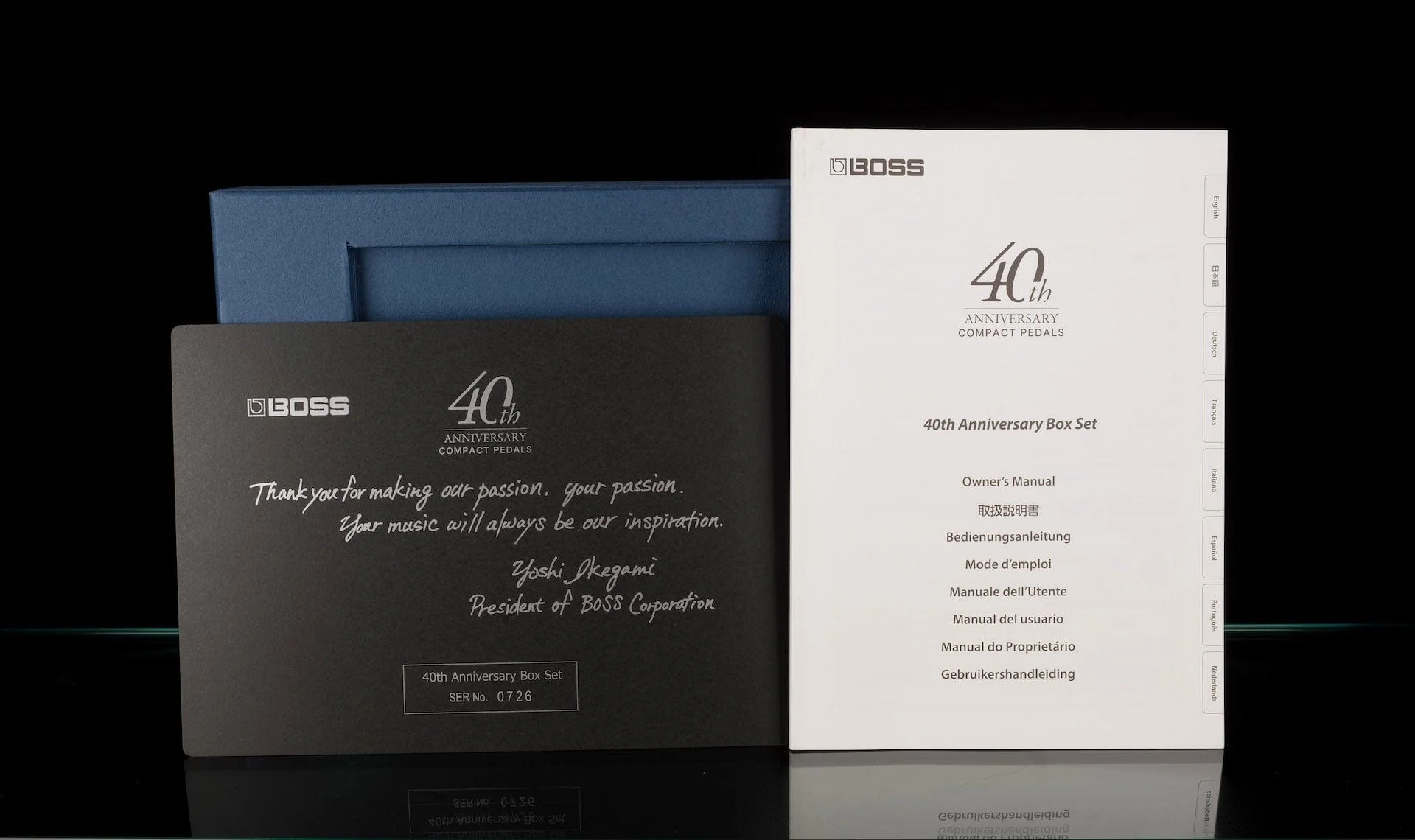 Used Boss BOX-40 Compact Pedal 40th Anniversary Box Set - Image 4