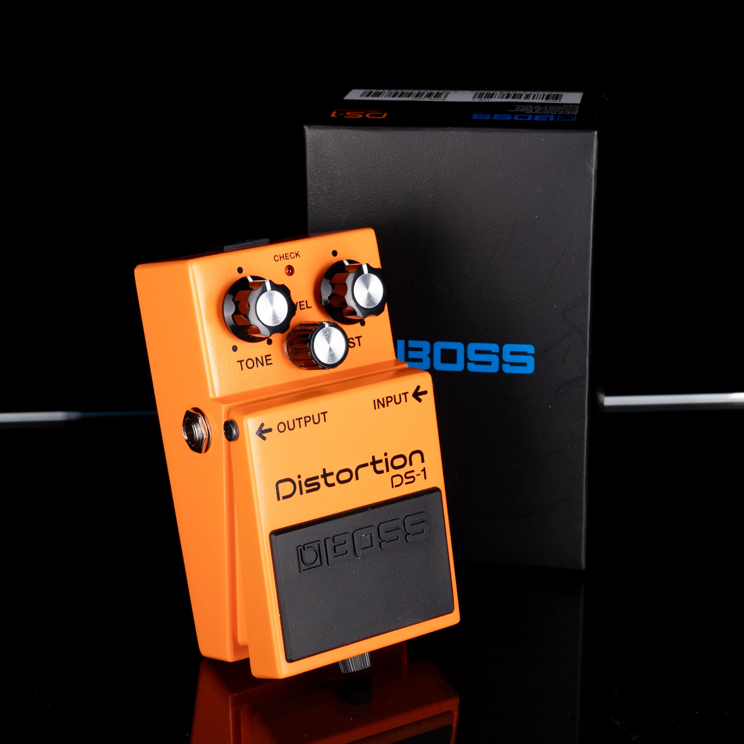 Used Boss DS-1 Distortion Pedal With Box (Made In Malaysia)