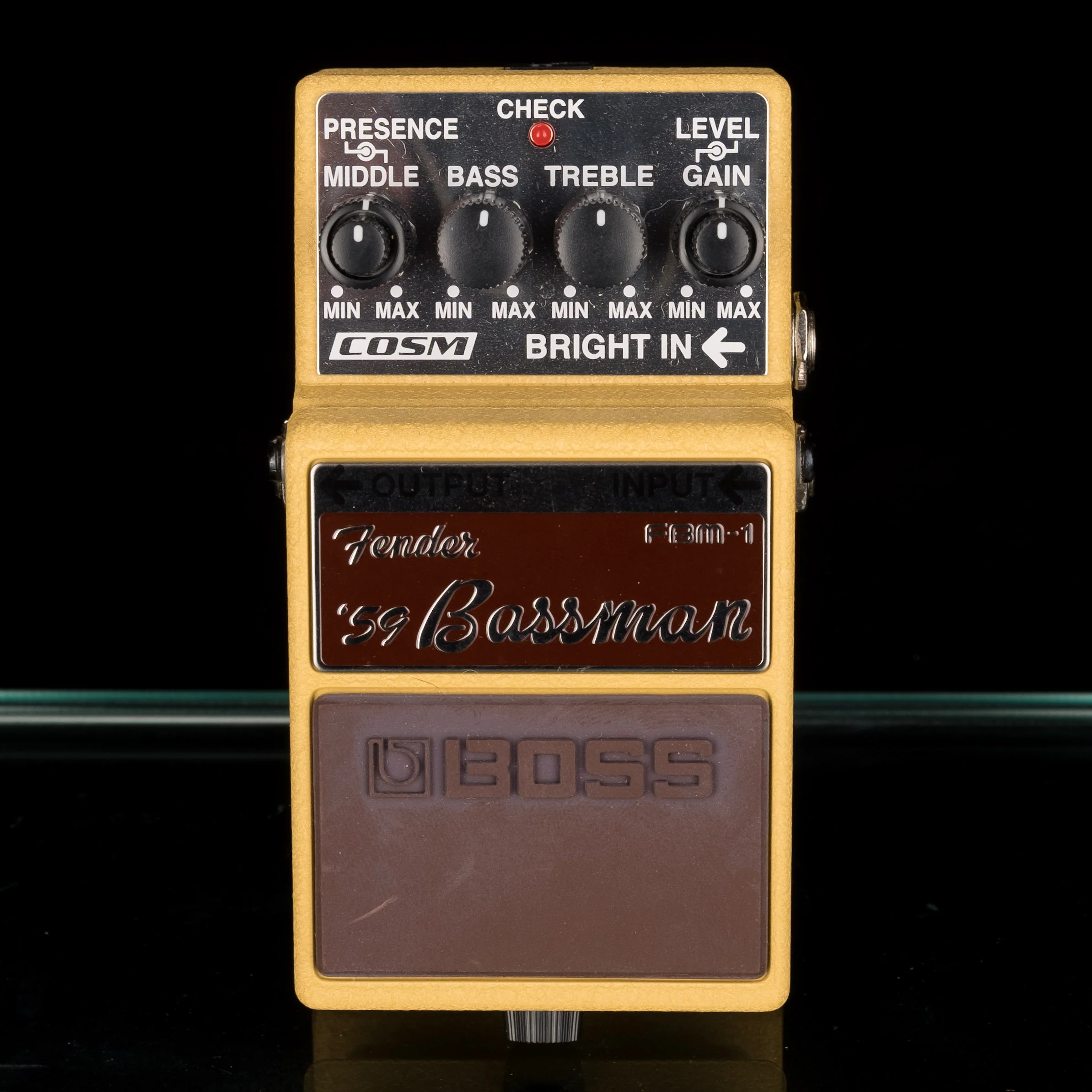 Used Boss FBM-1 Fender '59 Bassman Pedal With Box - Image 2