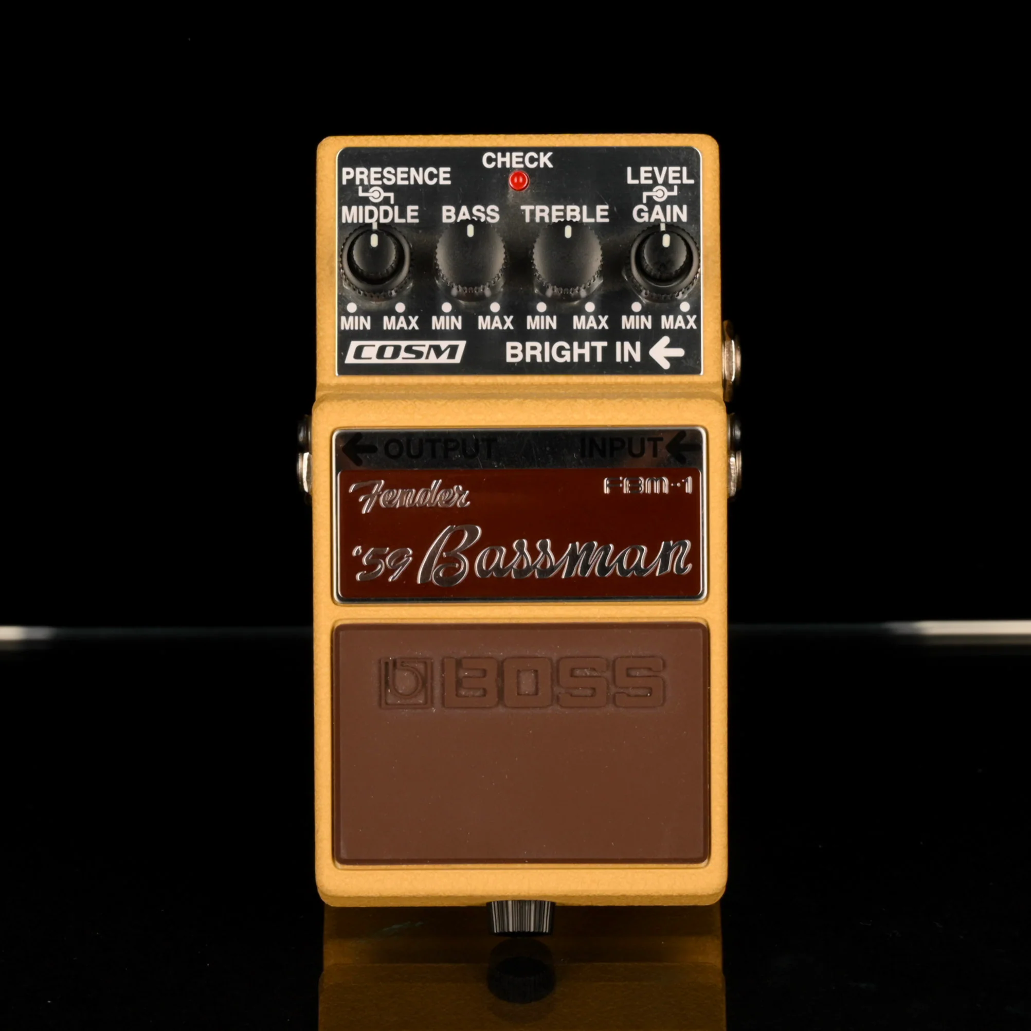 Used Boss FBM-1 Fender '59 Bassman Pedal With Box - 3 - Image 2