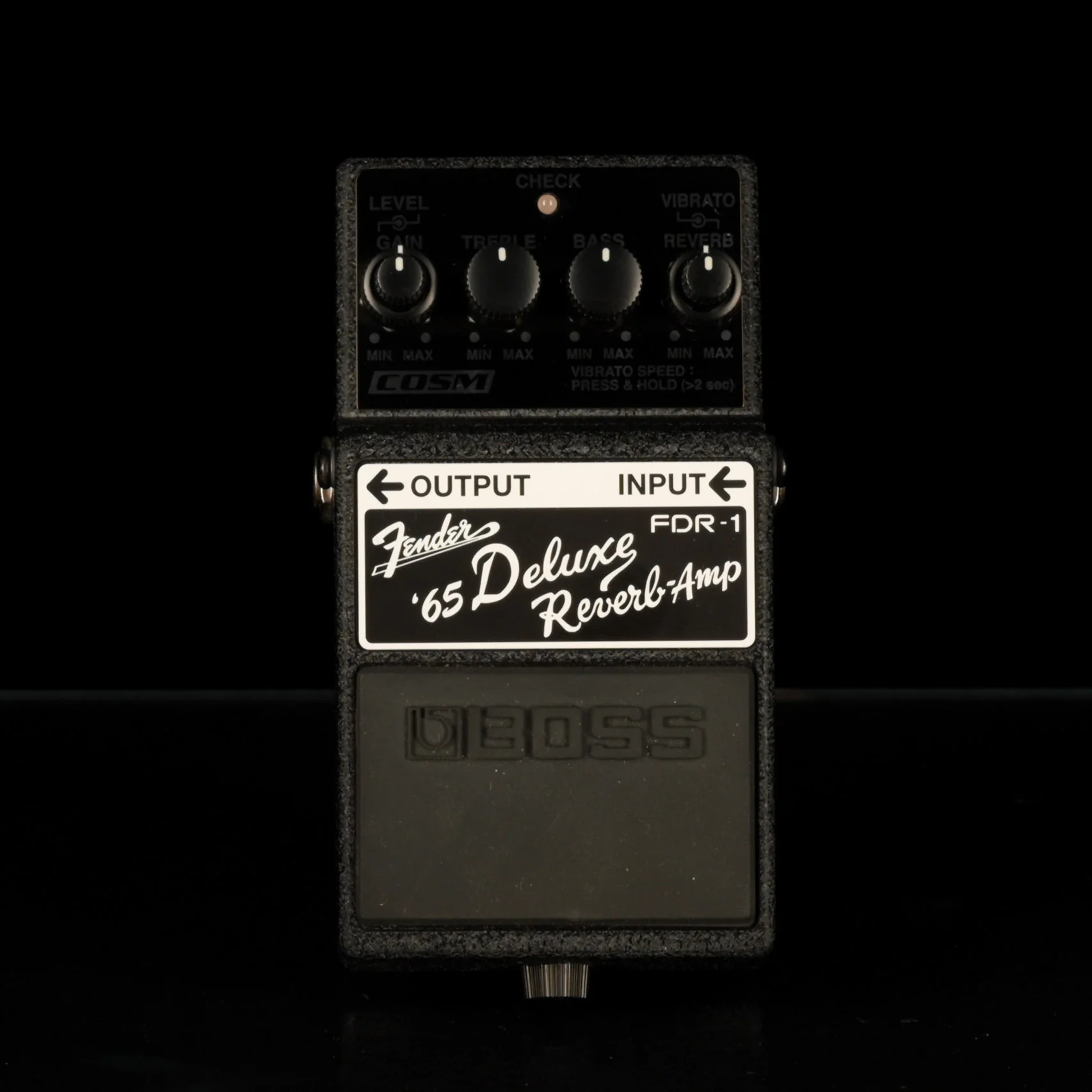 Used Boss Fender FDR-1 '65 Deluxe Reverb Pedal With Box - Image 2