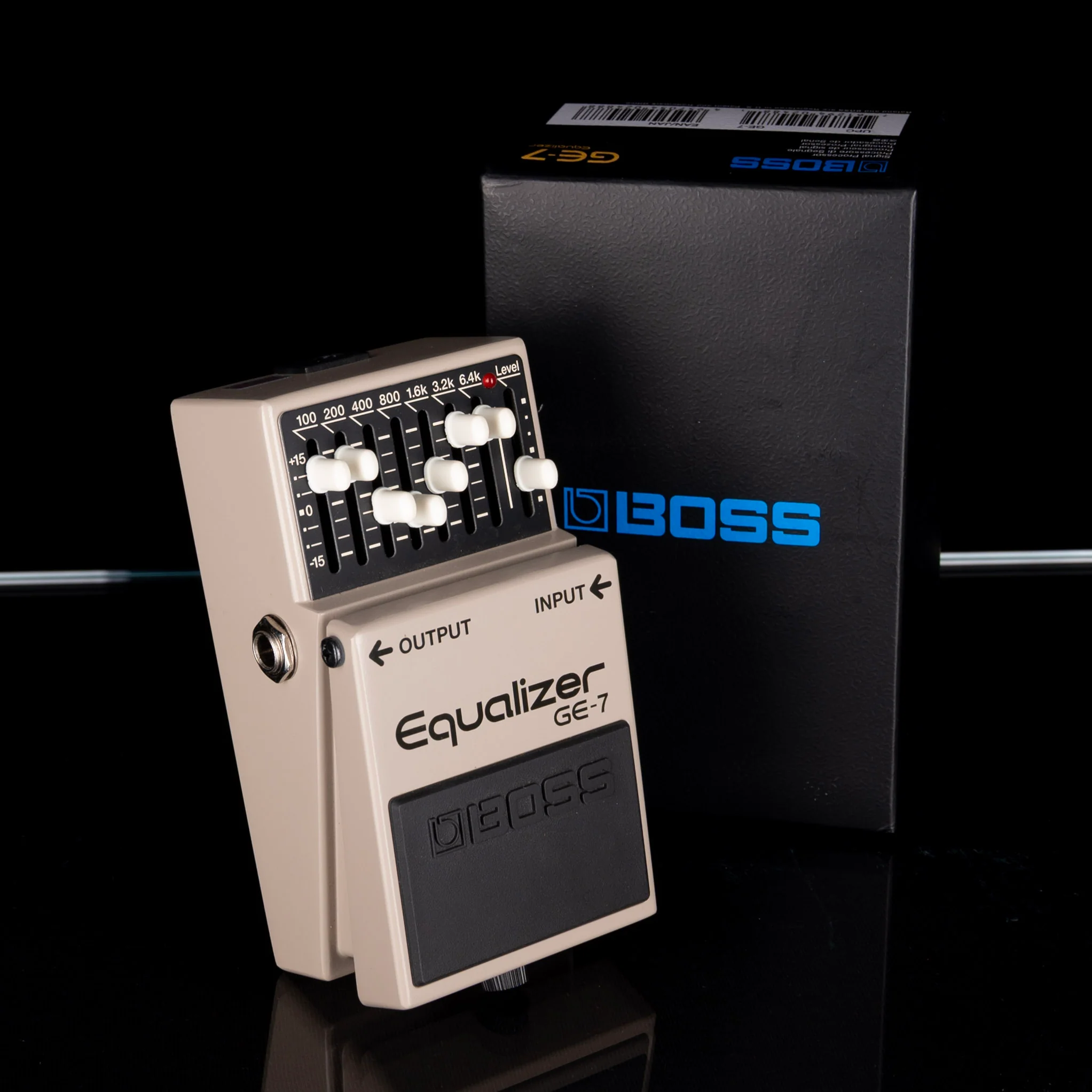 Used Boss GE-7 7-Band EQ Pedal With Box - 2