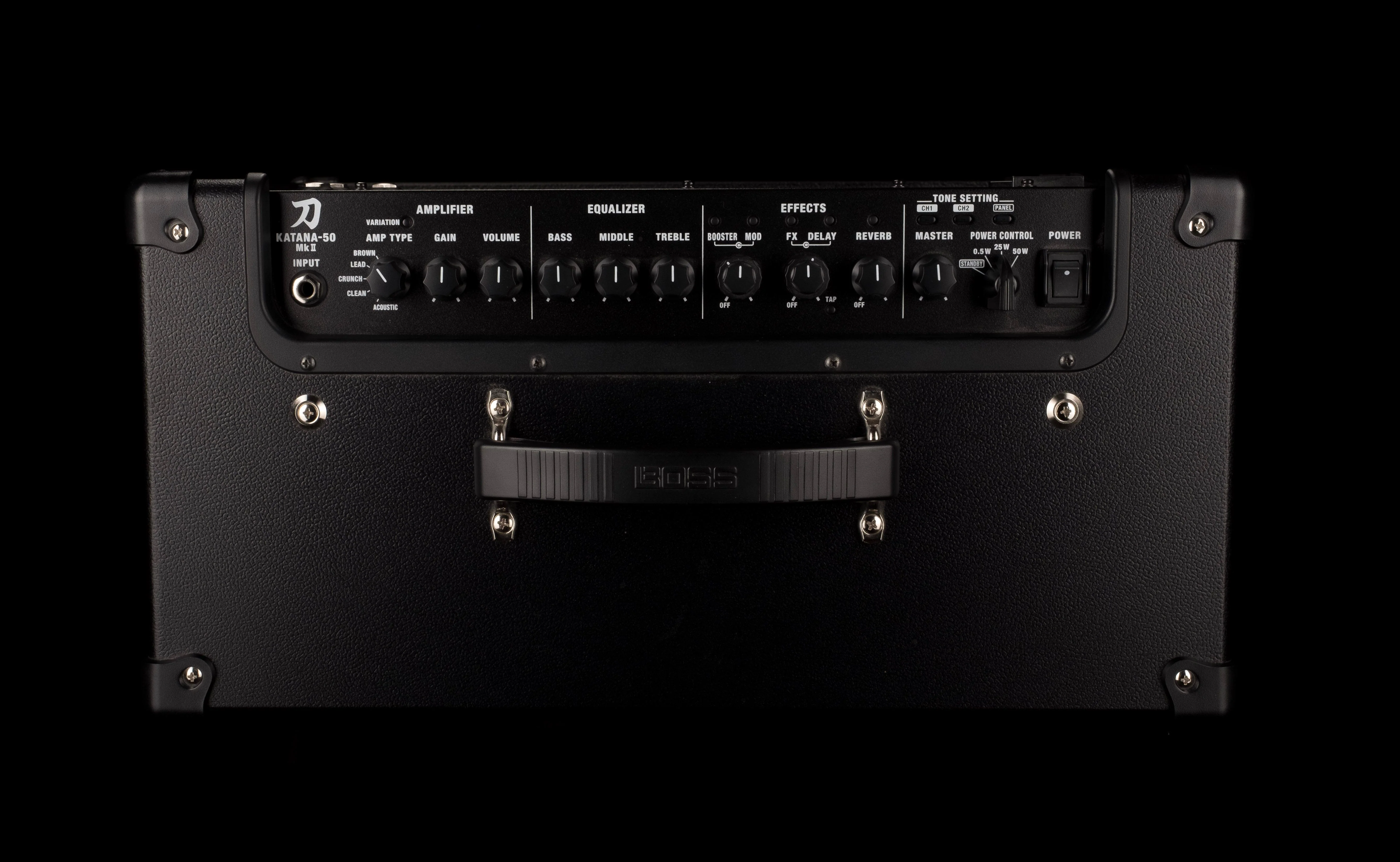 Used Boss Katana 50 Mk II Guitar Amp Combo With Cover - Image 3