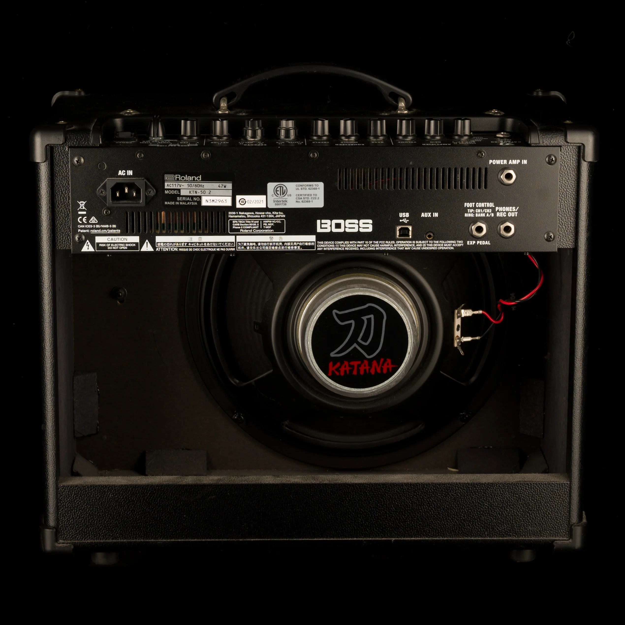 Used Boss Katana50 Mk II Guitar Amp Combo - Image 10
