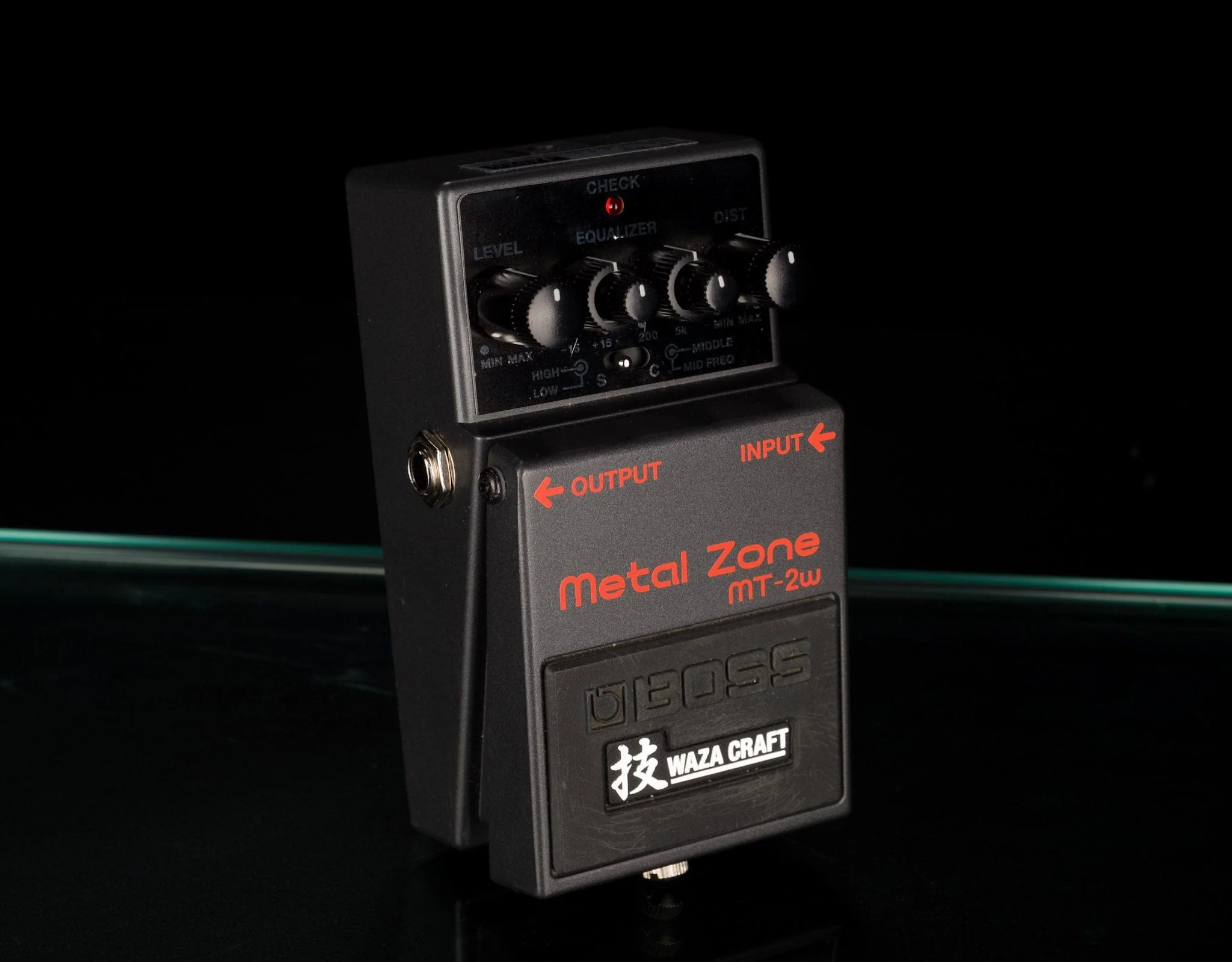 Used Boss MT-2W Metal Zone Waza Craft Distortion Guitar Effect Pedal - Image 6
