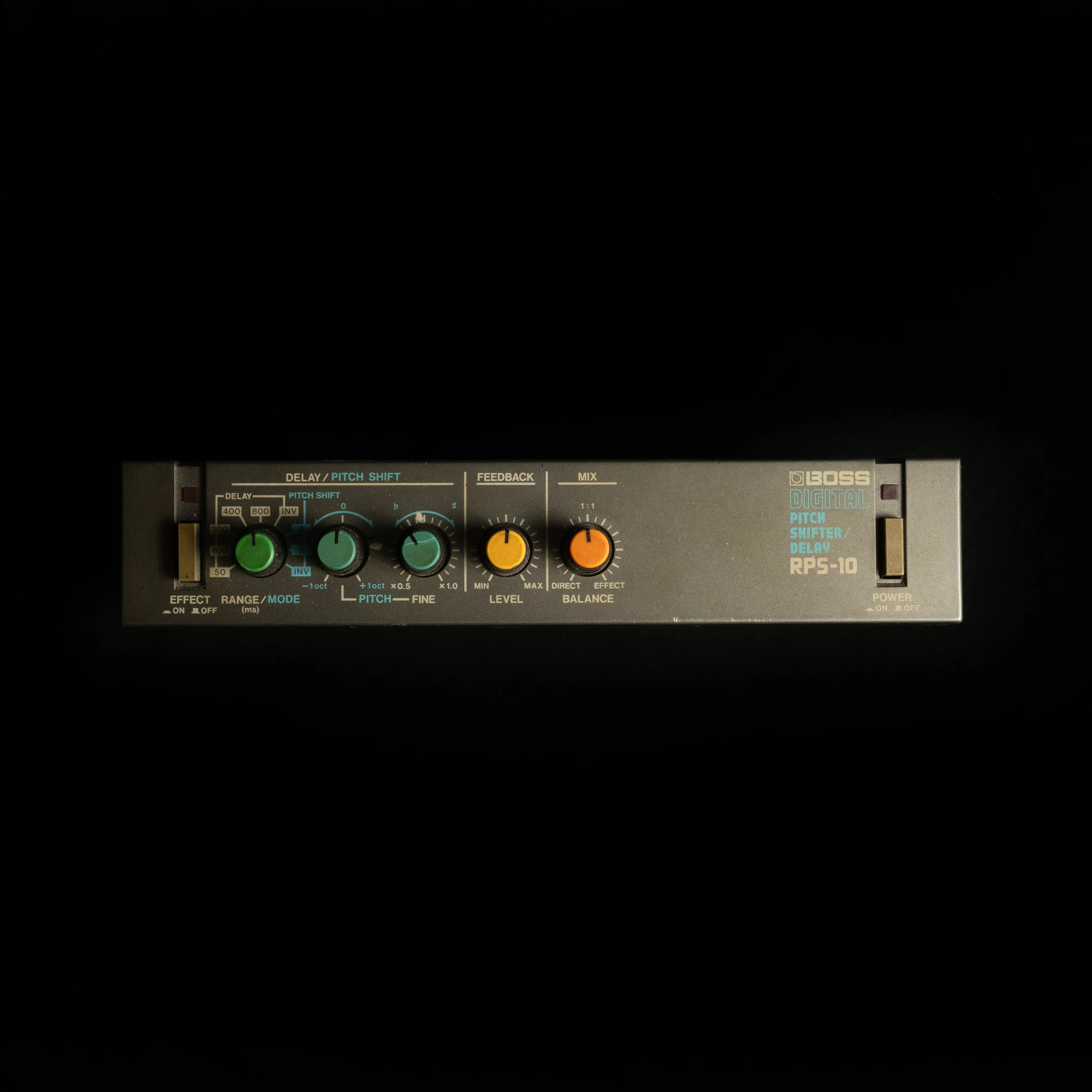 Used Boss RPS-10 Pitch Shifter/Delay Rack Mount Unit With Box