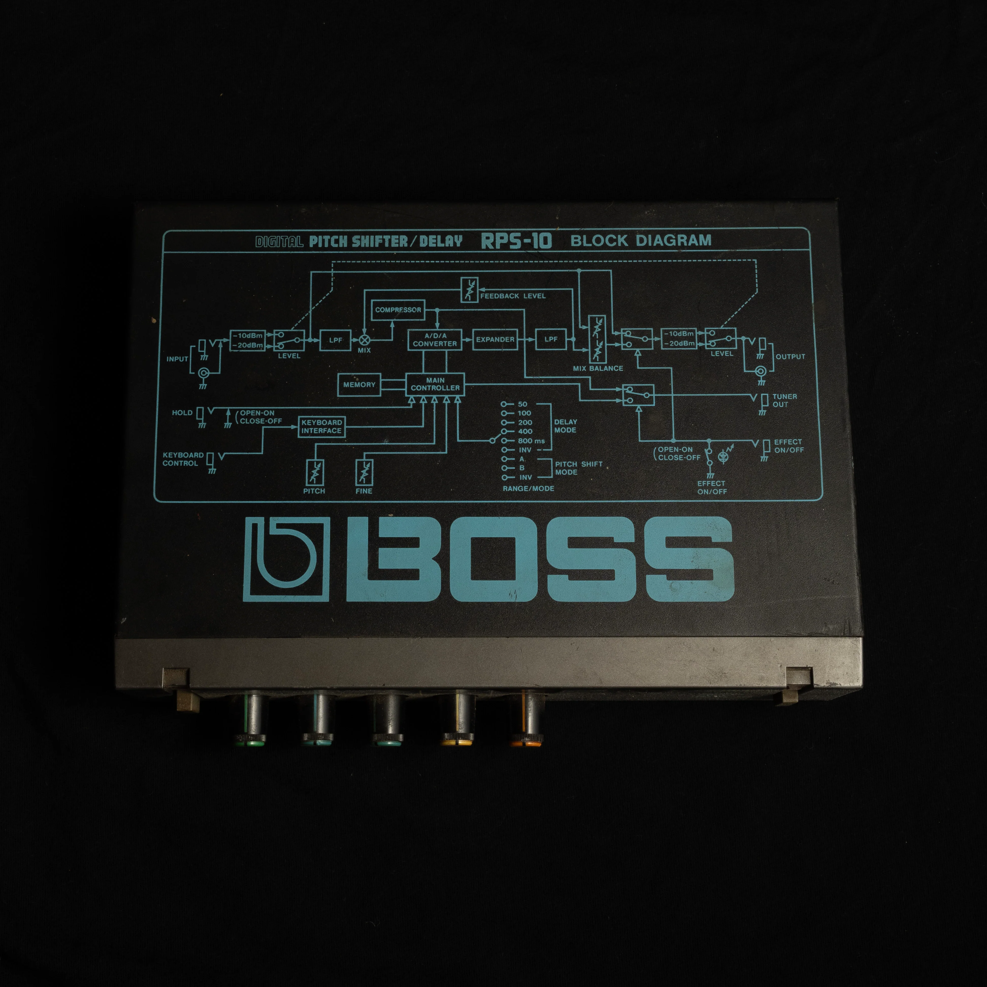 Used Boss RPS-10 Pitch Shifter/Delay Rack Mount Unit With Box - Image 2