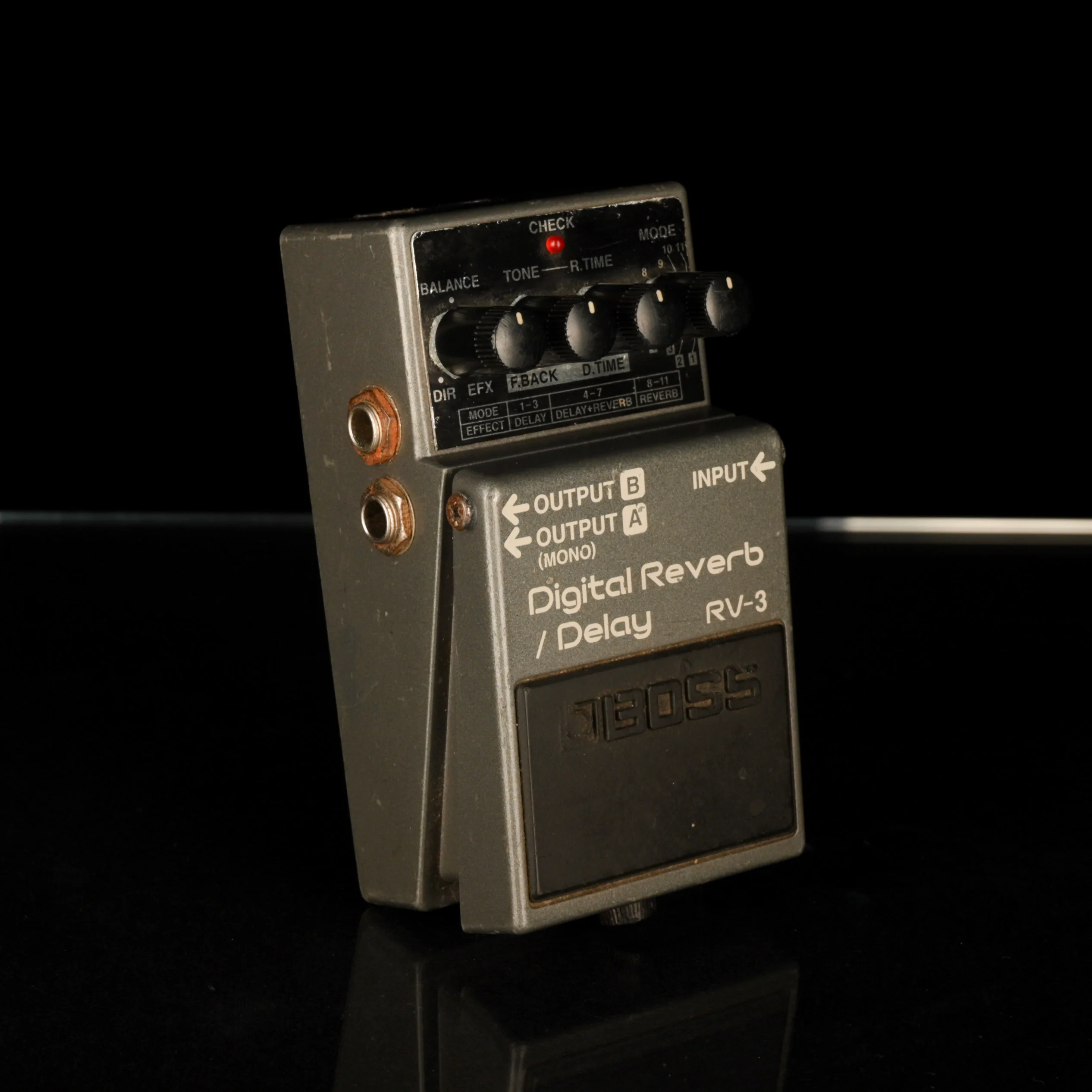 Used Boss RV-3 Digital Reverb/Delay Guitar Pedal - Image 6