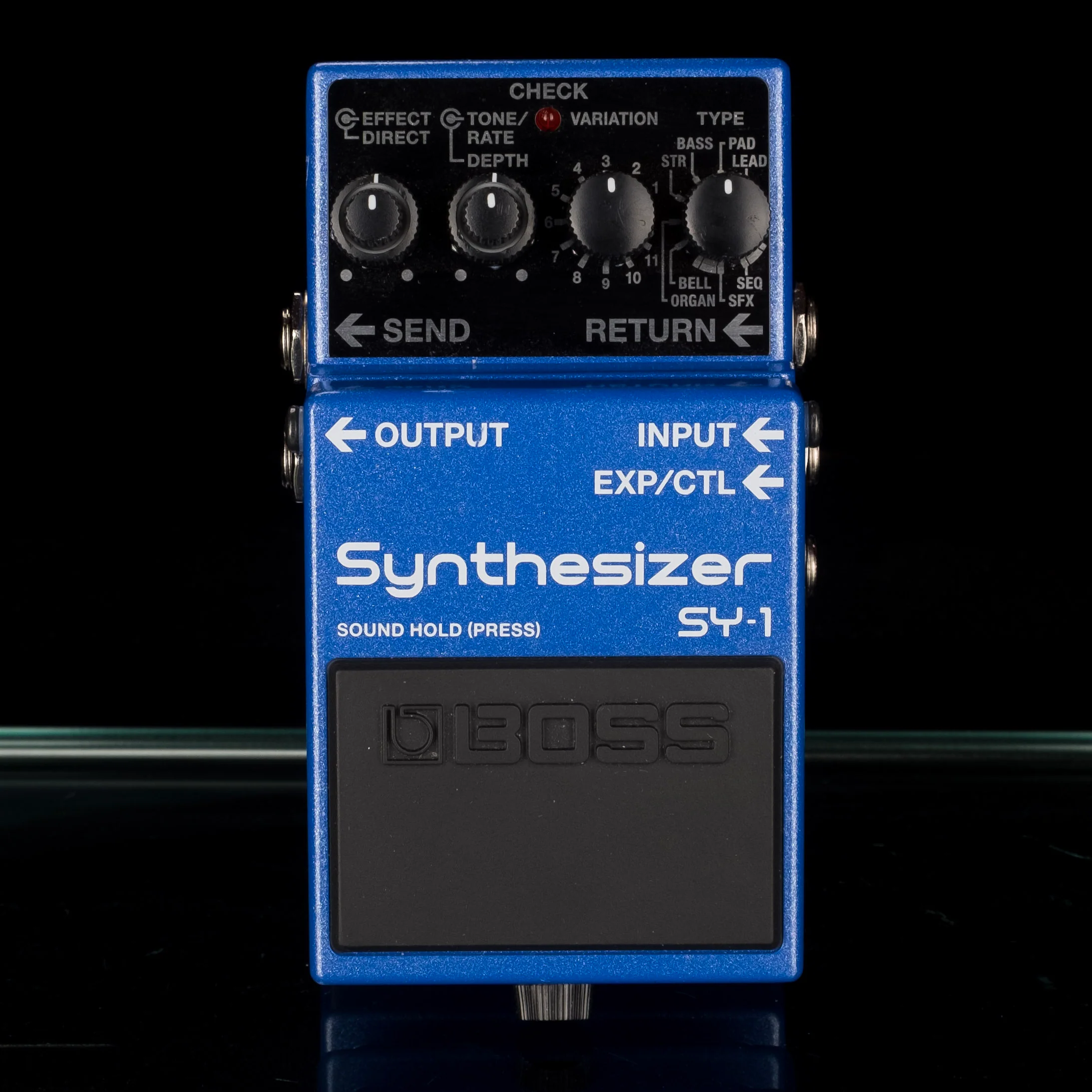 Used Boss SY-1 Synthesizer Pedal With Box - Serial # B7L7287 - Image 2