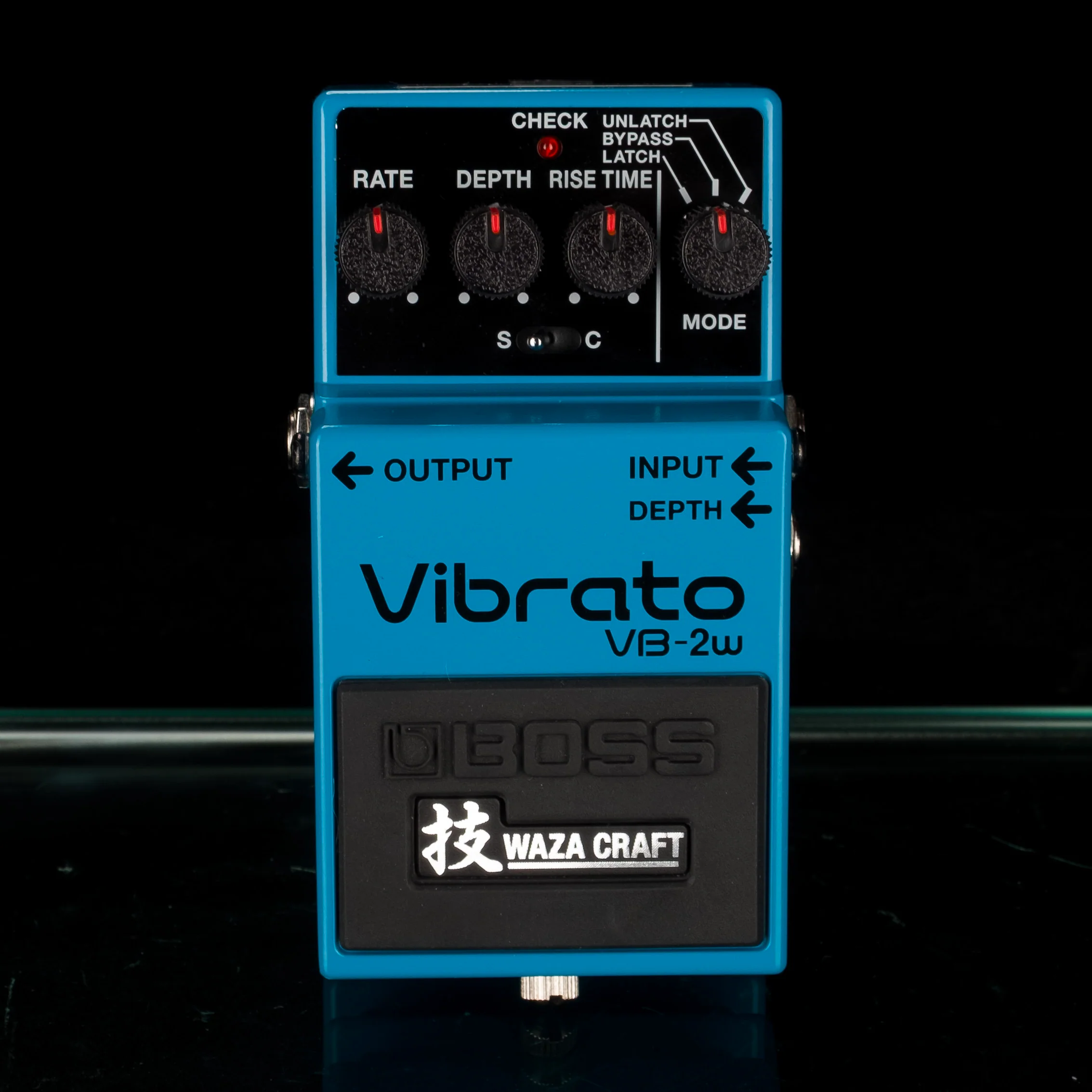 Used Boss VB-2W Waza Craft Vibrato Pedal with Box - Image 2