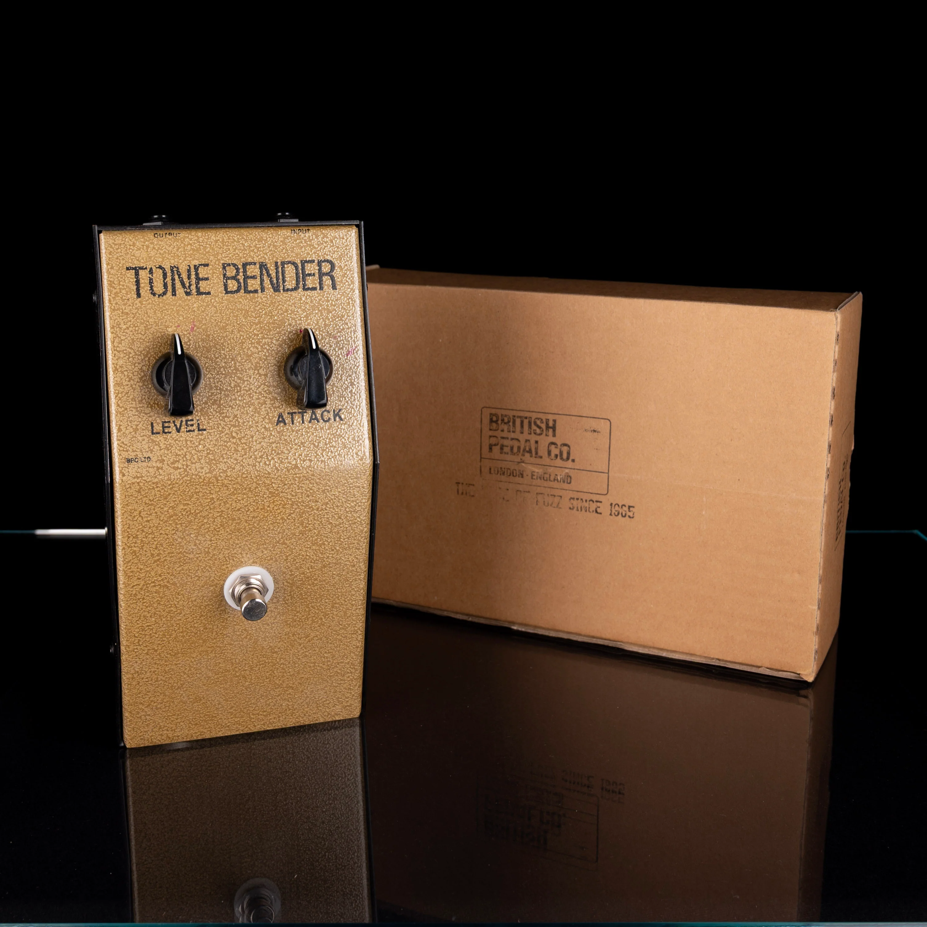 Used British Pedal Company MKI Tone Bender Fuzz Guitar Pedal With Box
