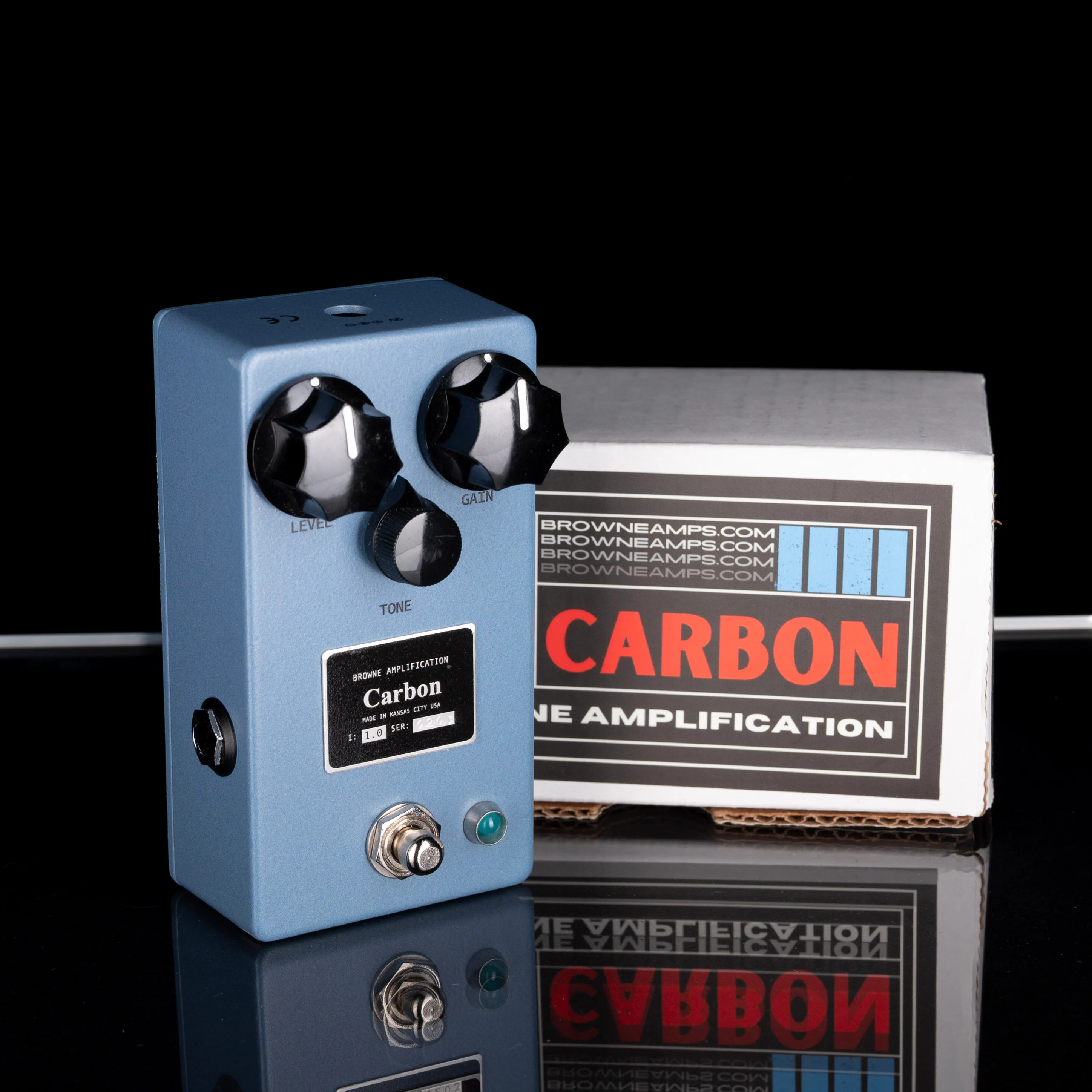 Used Browne The Carbon V1 Overdrive Pedal With Box