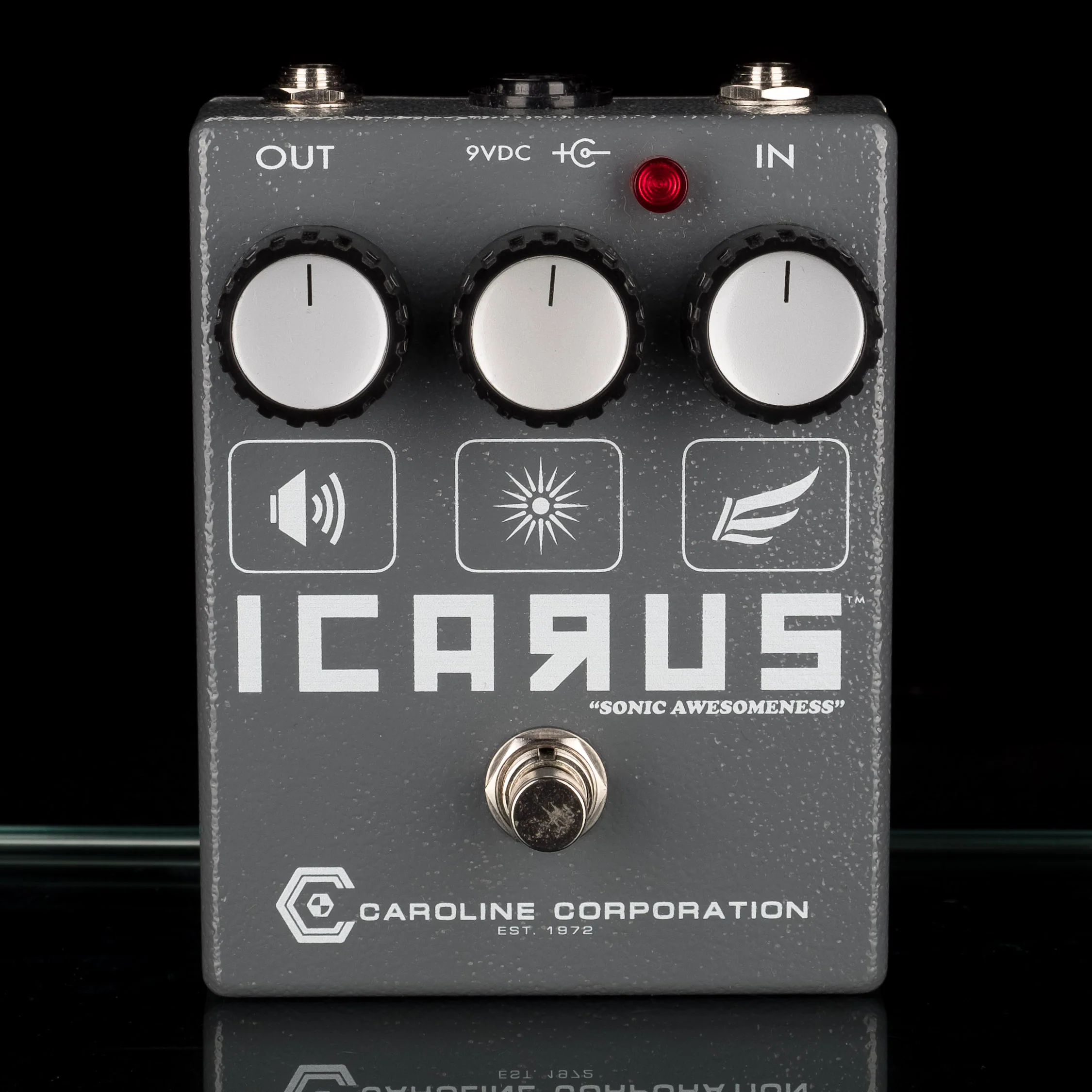 Used Caroline Guitar Company Icarus V2 Preamp/Overdrive/Boost Pedal With Box - Image 2