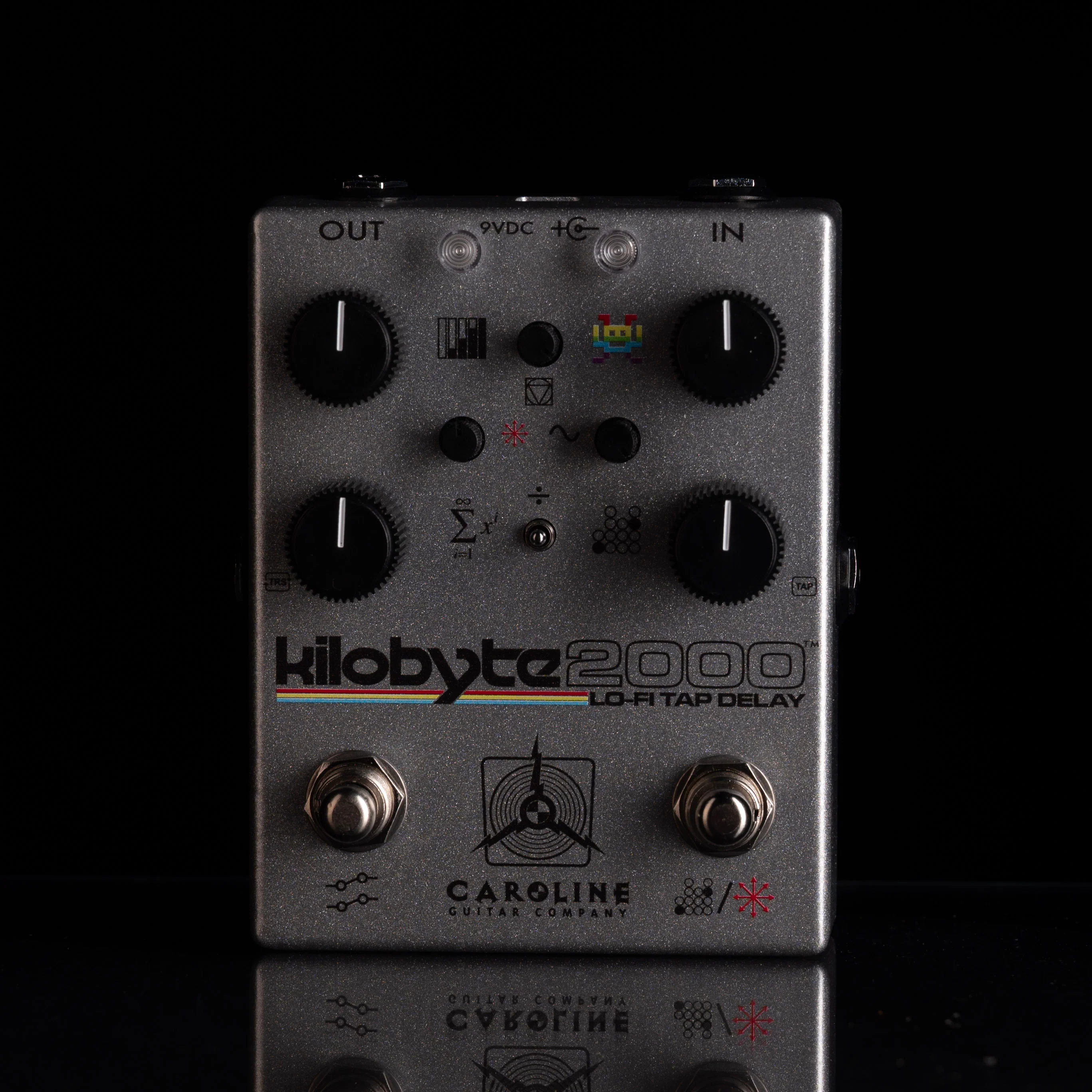 Used Caroline Guitar Company Kilobyte 2000 Lo-Fi Tap Delay Pedal - Image 2