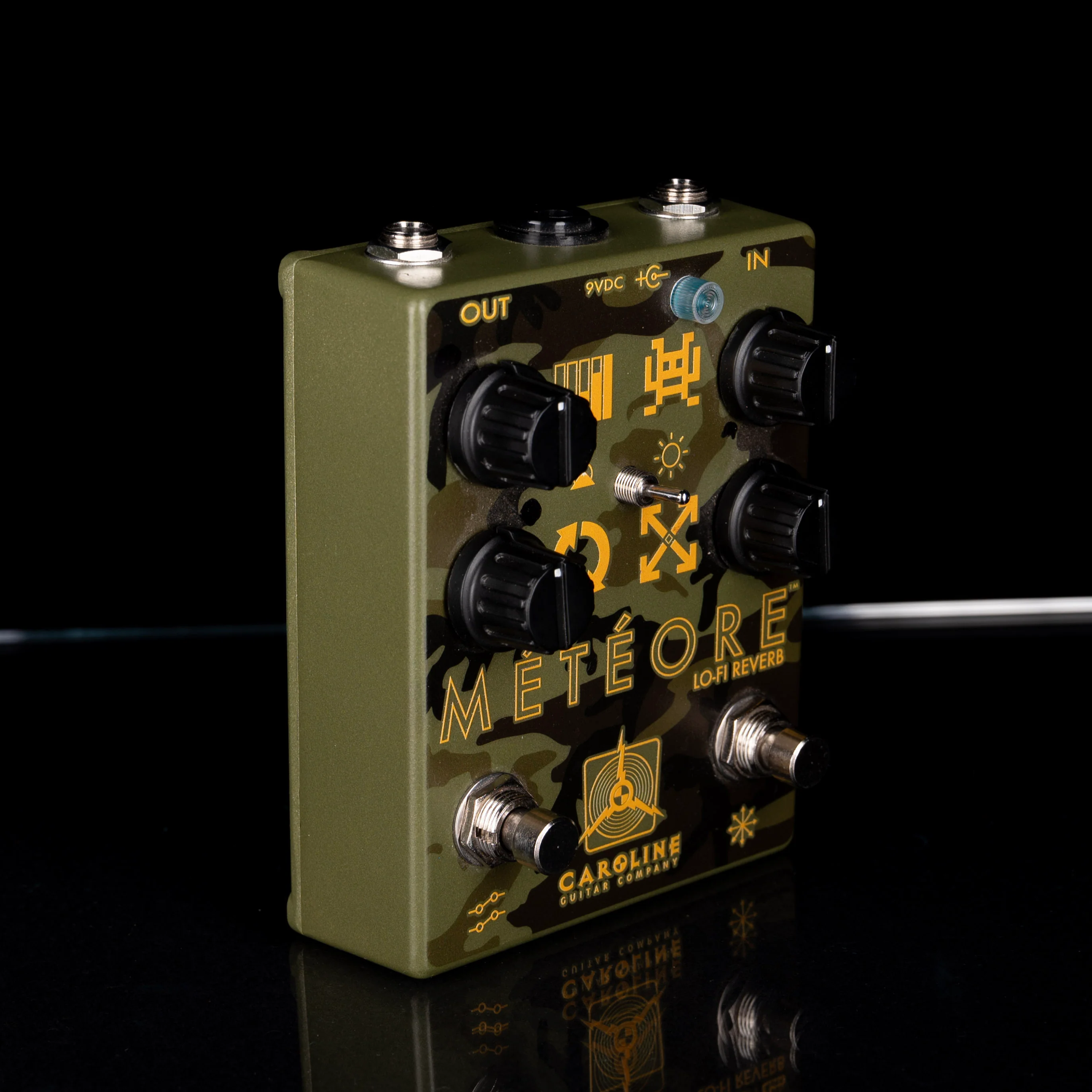 Used Caroline Guitar Company Meteore Lo-Fi Reverb Pedal - Image 4