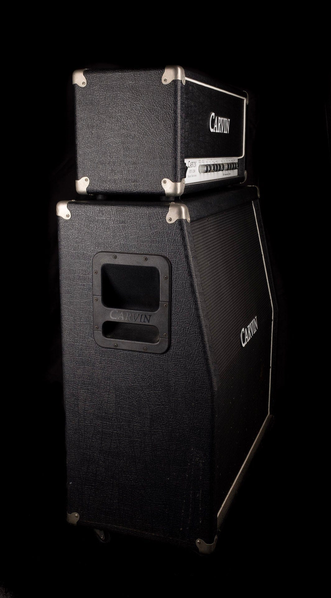 Used Carvin 50th Anniversary Edition MTS 3200 Master Tube Series Head and 4x12" Guitar Amp Cabinet - Image 10