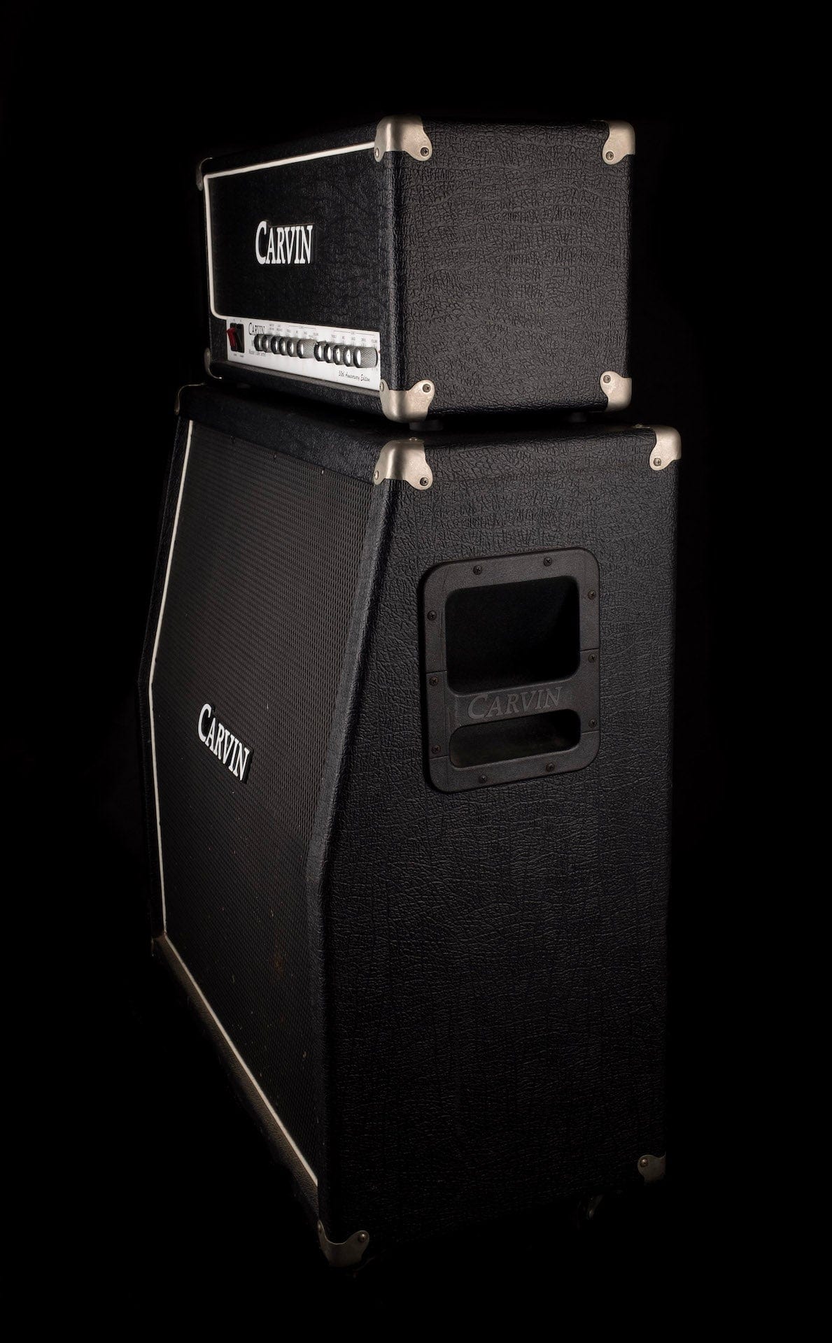 Used Carvin 50th Anniversary Edition MTS 3200 Master Tube Series Head and 4x12" Guitar Amp Cabinet - Image 11