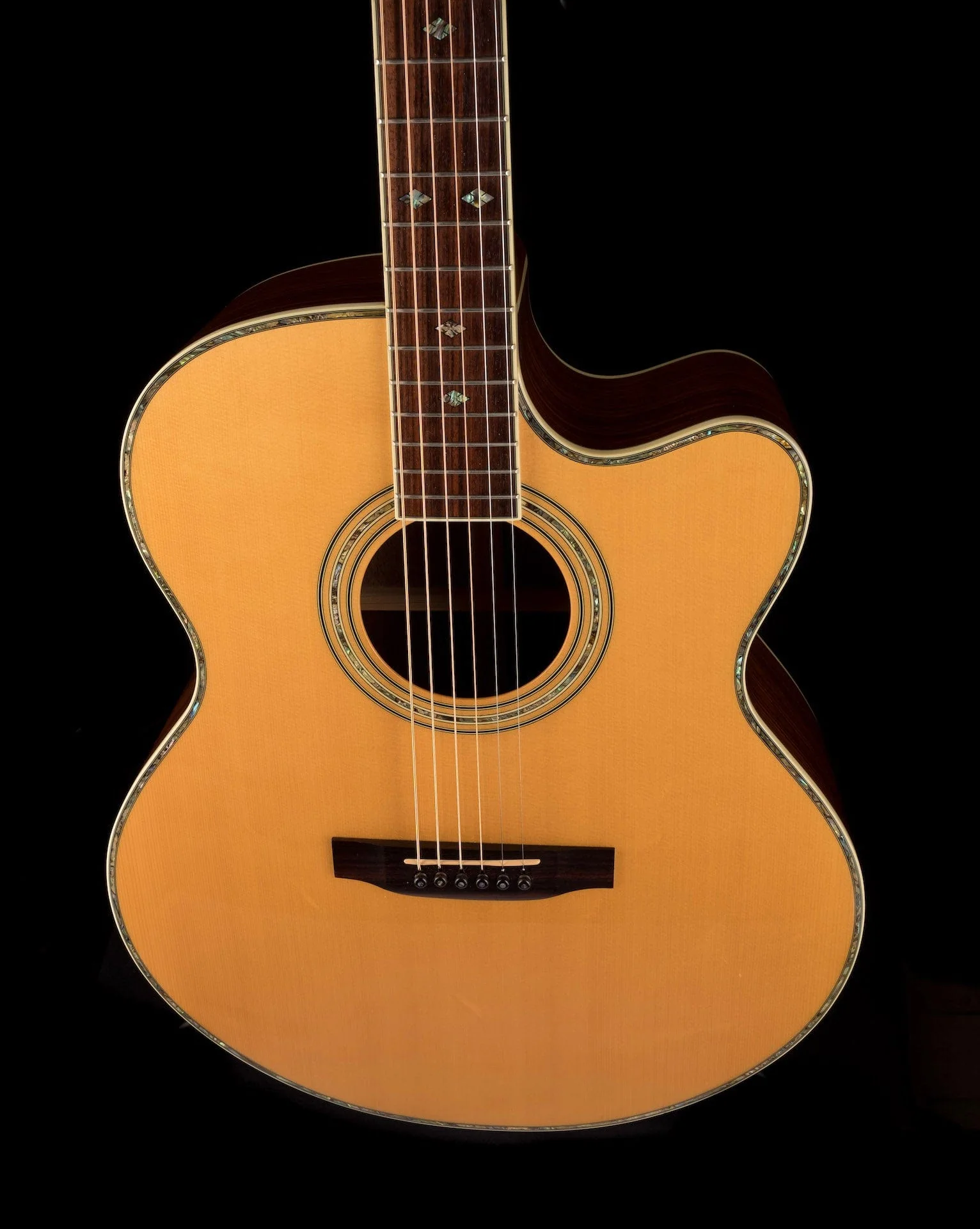 Used Carvin Cobalt 980 Acoustic Guitar Natural With OHSC - Image 4