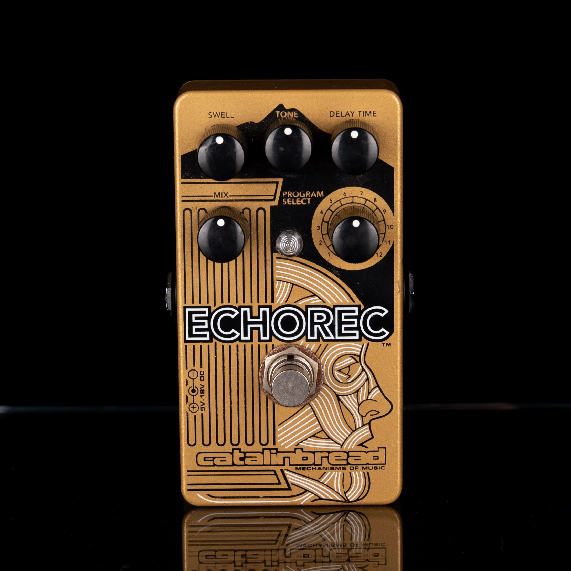 Used Catalinbread Echorec Multi-Head Delay Pedal With Box - 2 - Image 2