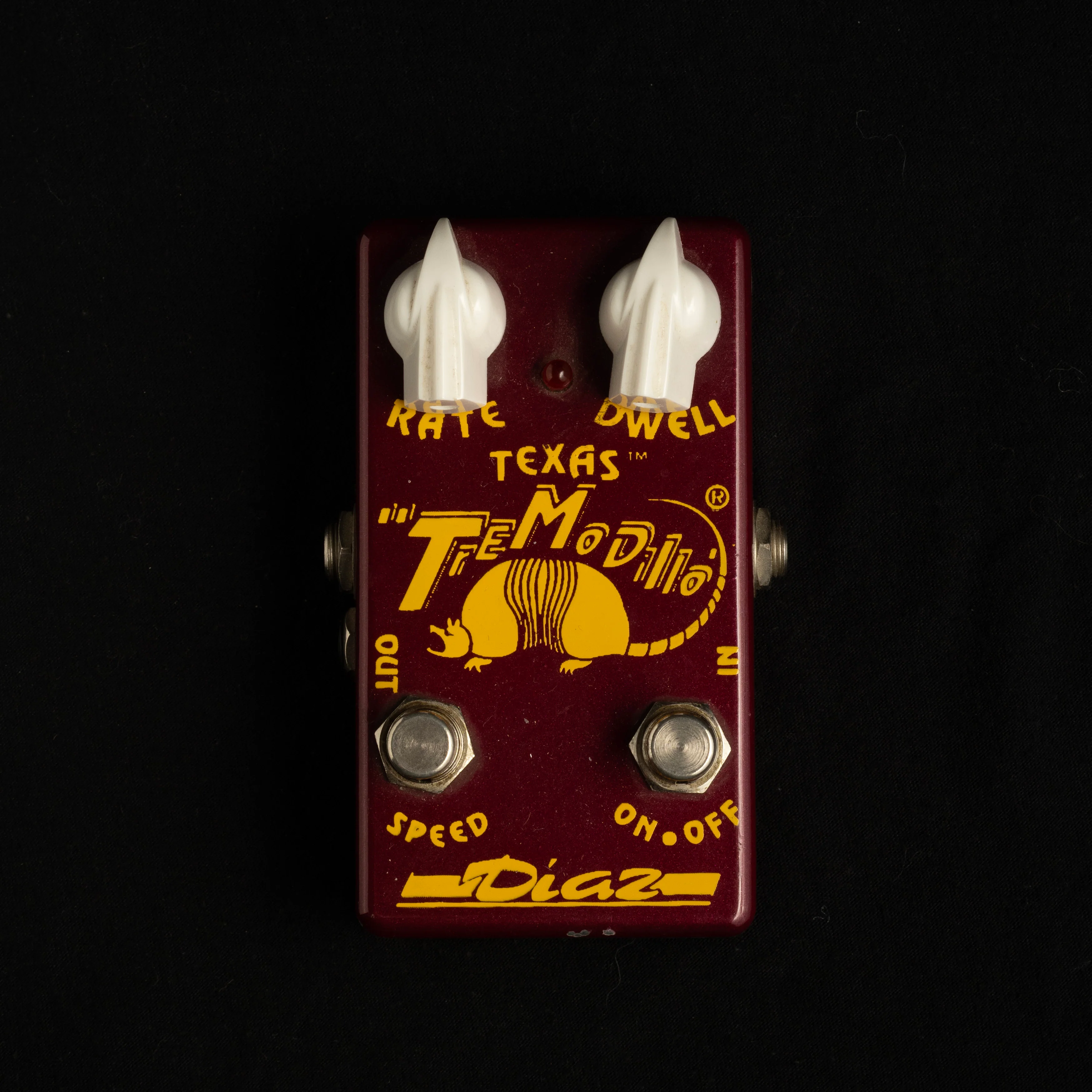 Vintage 1997 Diaz Texas Tremodillo Tremolo Pedal Signed by Cesar Diaz!