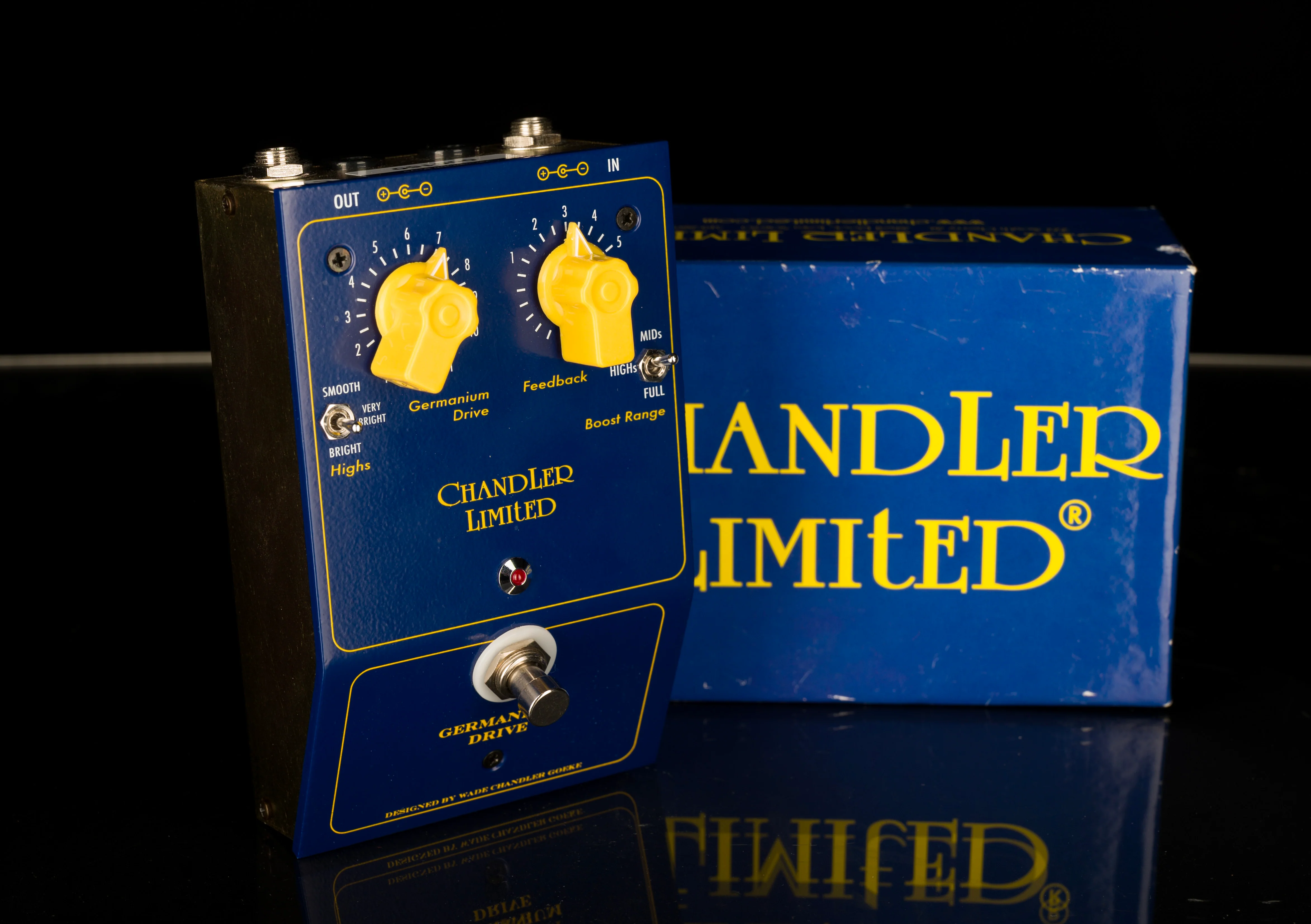 Used Chandler Limited Germanium Drive Blue With Box