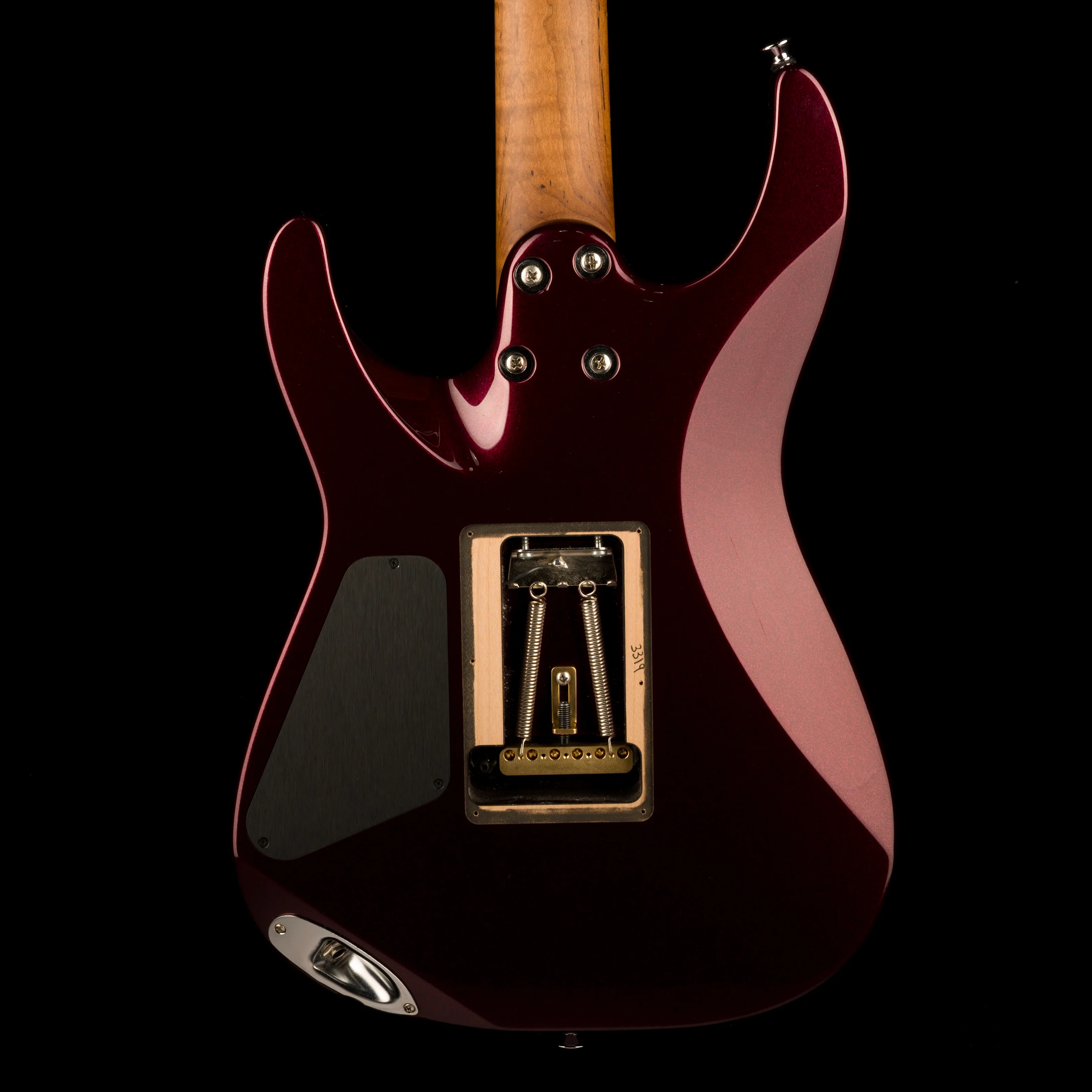 Used Charvel USA Select DK24 HH 2PT CM Caramelized Flame Oxblood With Case - Image 12