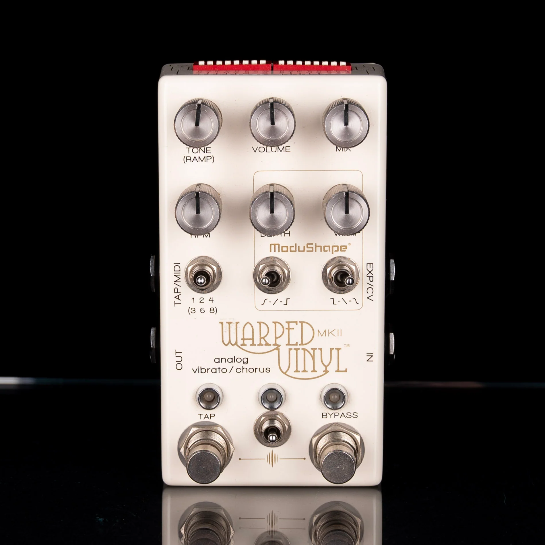 Used Chase Bliss Audio Warped MKII Vinyl HiFi Analog Vibrato Chorus Pedal with Box - Image 2