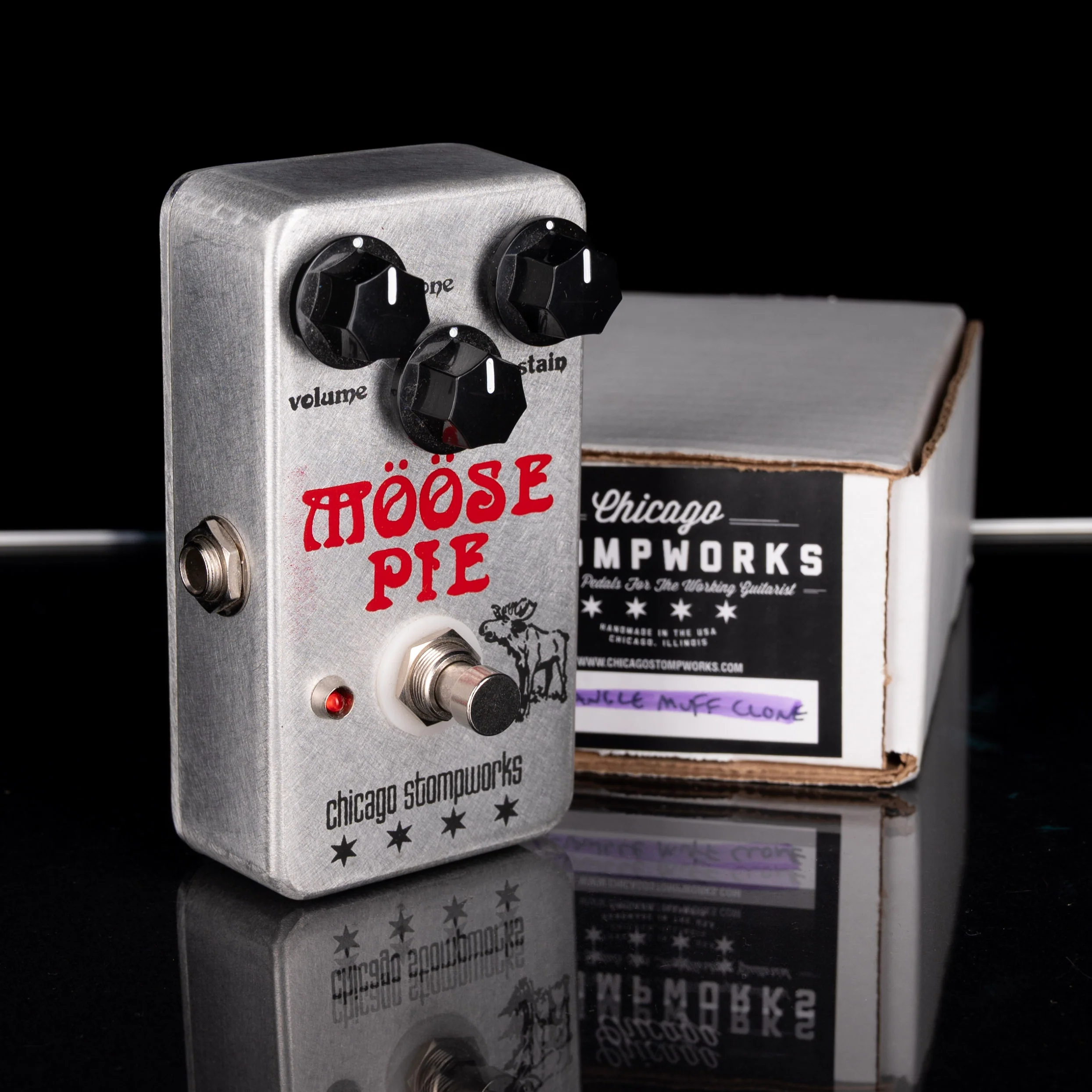 Used Chicago Stompworks Moose Pie Fuzz Pedal with Box