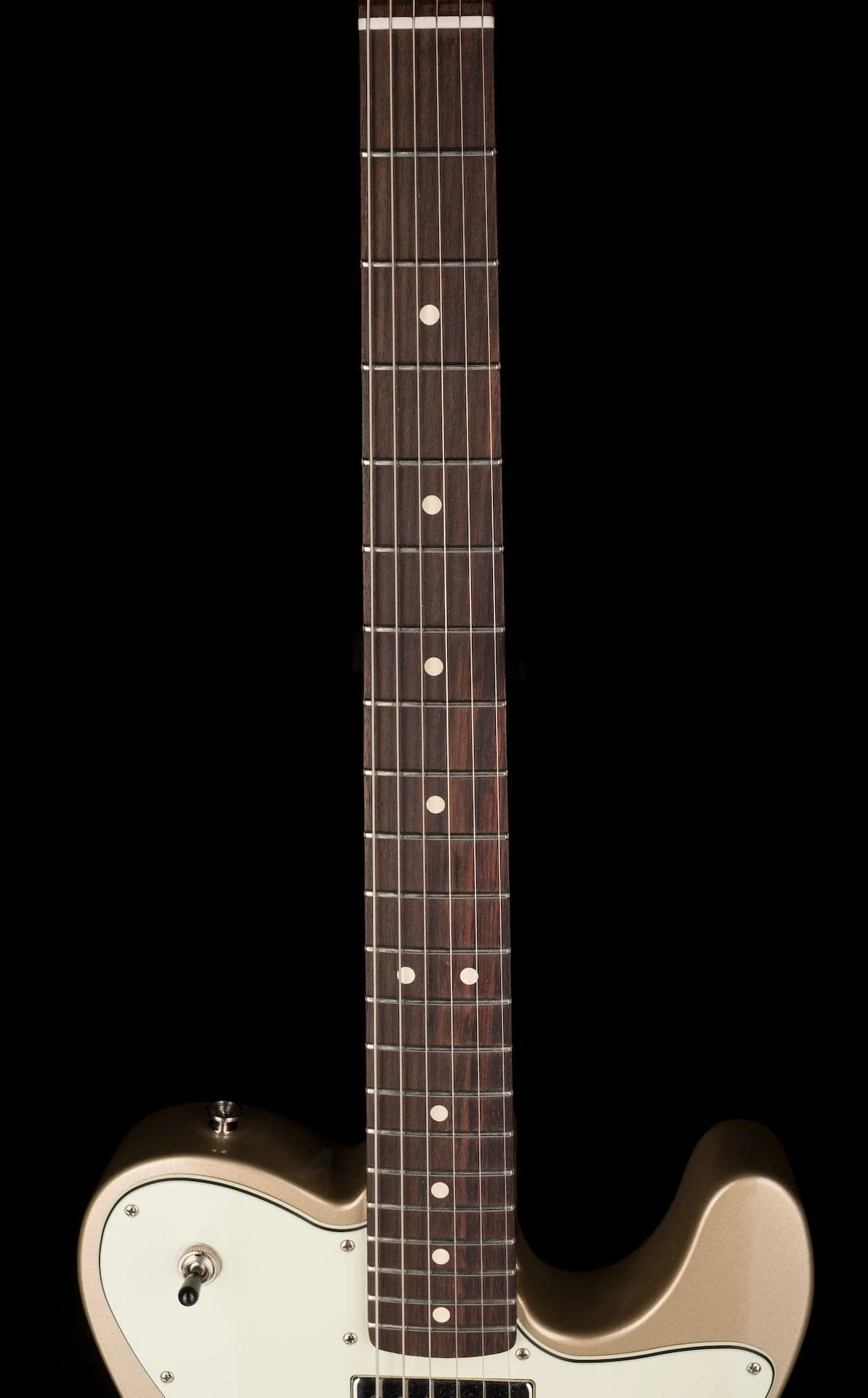 Used Chris Shiflett Telecaster Deluxe Shoreline Gold with OHSC - Image 11