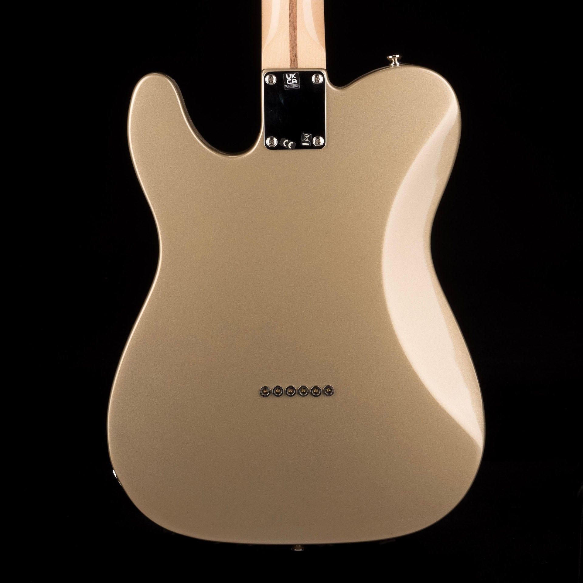 Used Chris Shiflett Telecaster Deluxe Shoreline Gold with OHSC - Image 12