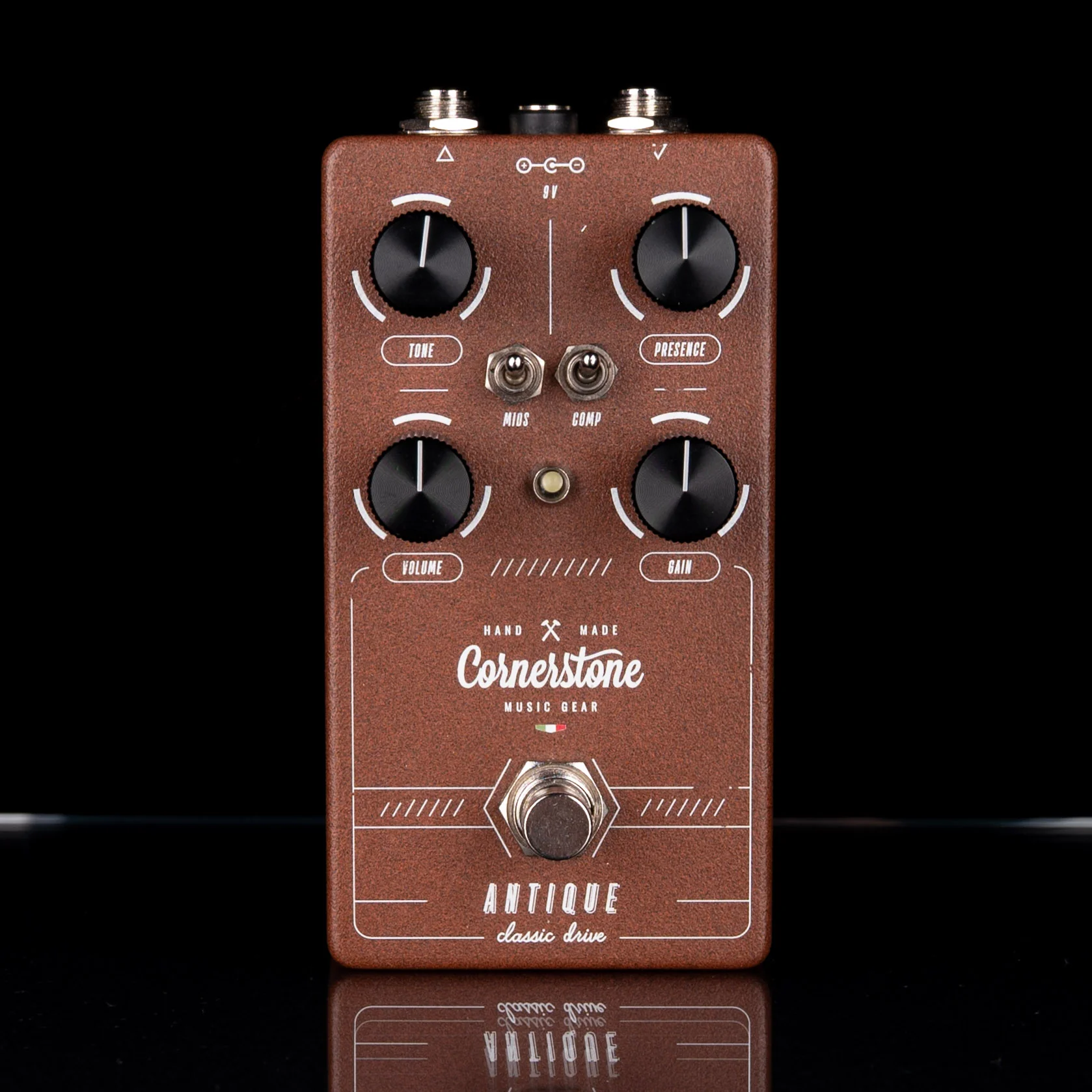 Used Cornerstone Music Antique Overdrive Pedal With Box - Image 2