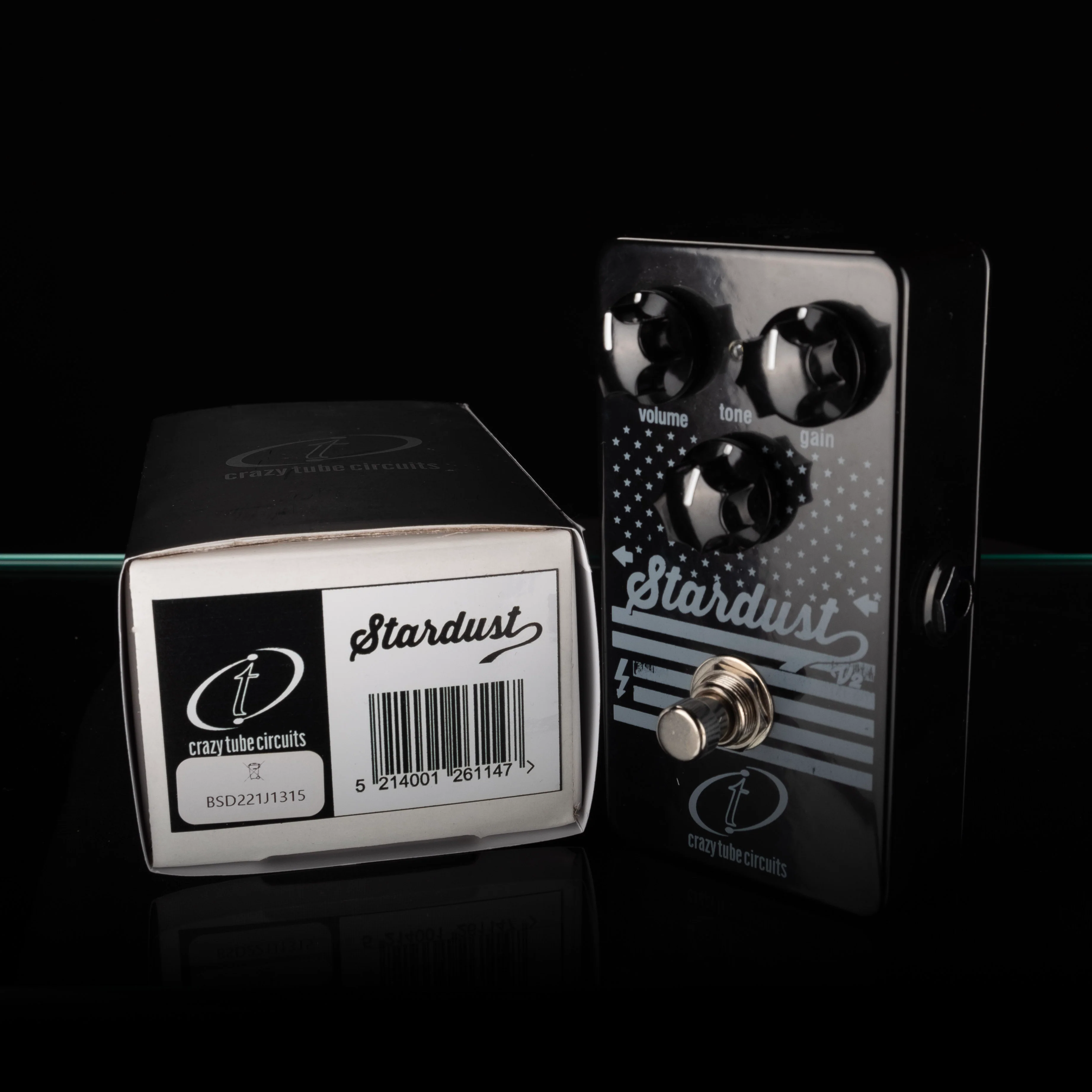 Used Crazy Tube Circuits Stardust Overdrive V2 with Box