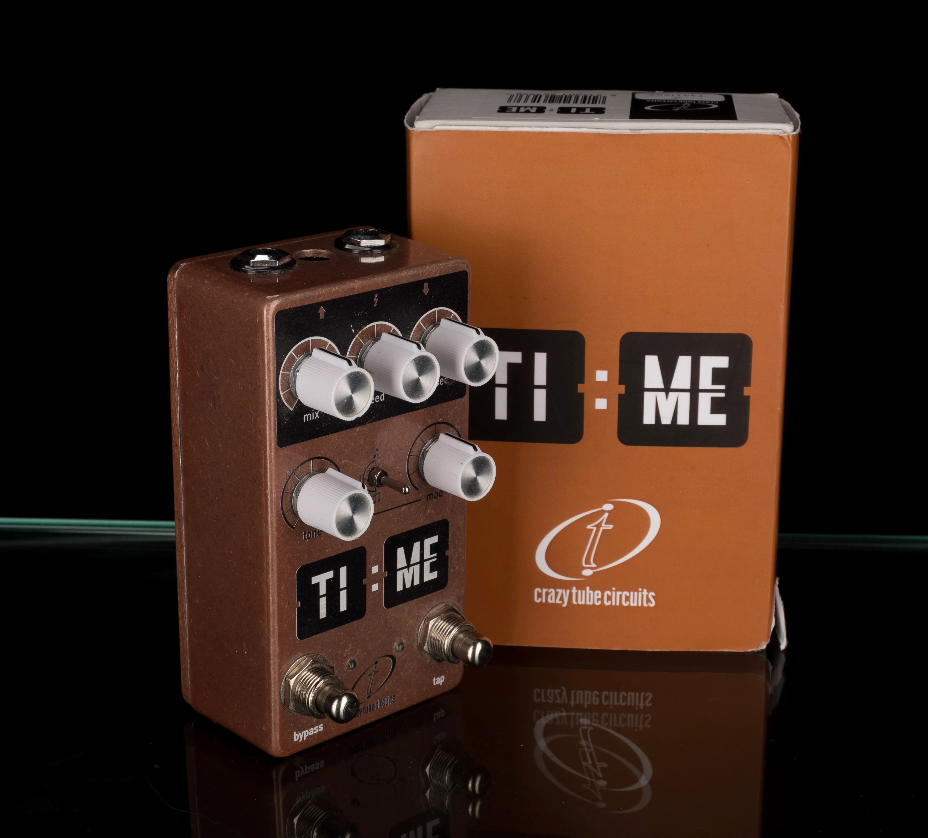 Used Crazy Tube Circuits TI:ME Delay Pedal With Box - Image 2