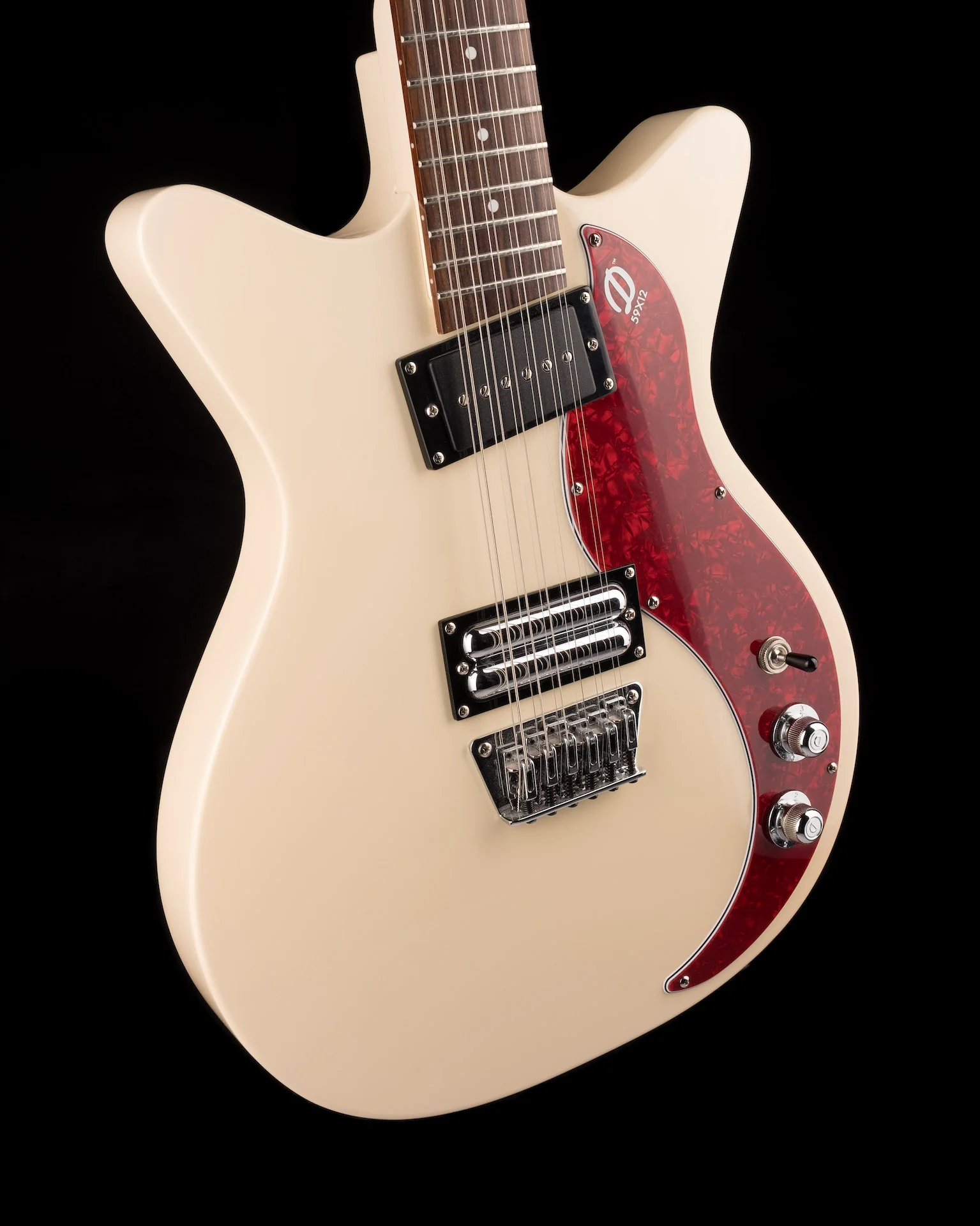 Used Danelectro 59X12 12-String Electric Guitar Vintage Cream - Image 10