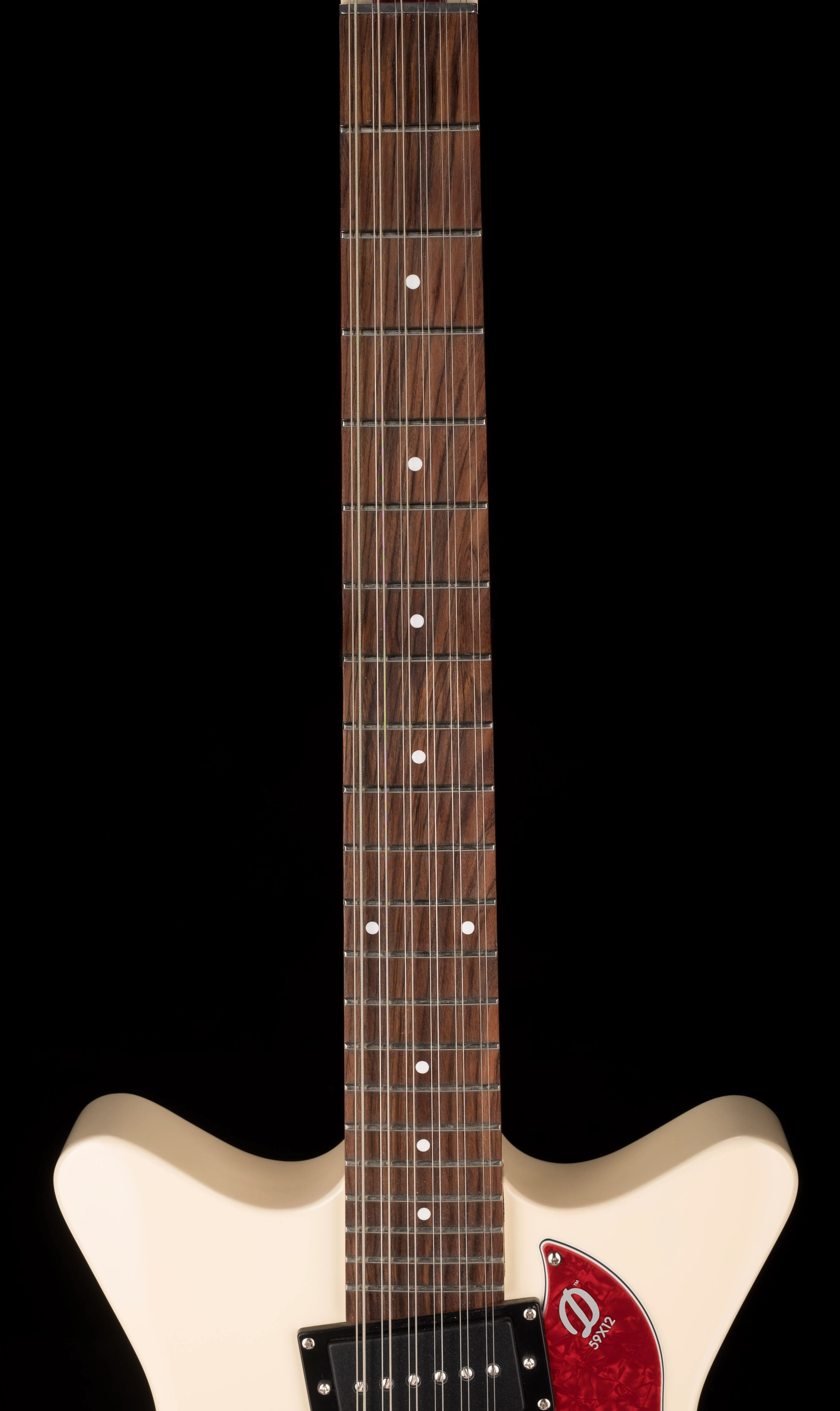 Used Danelectro 59X12 12-String Electric Guitar Vintage Cream - Image 11