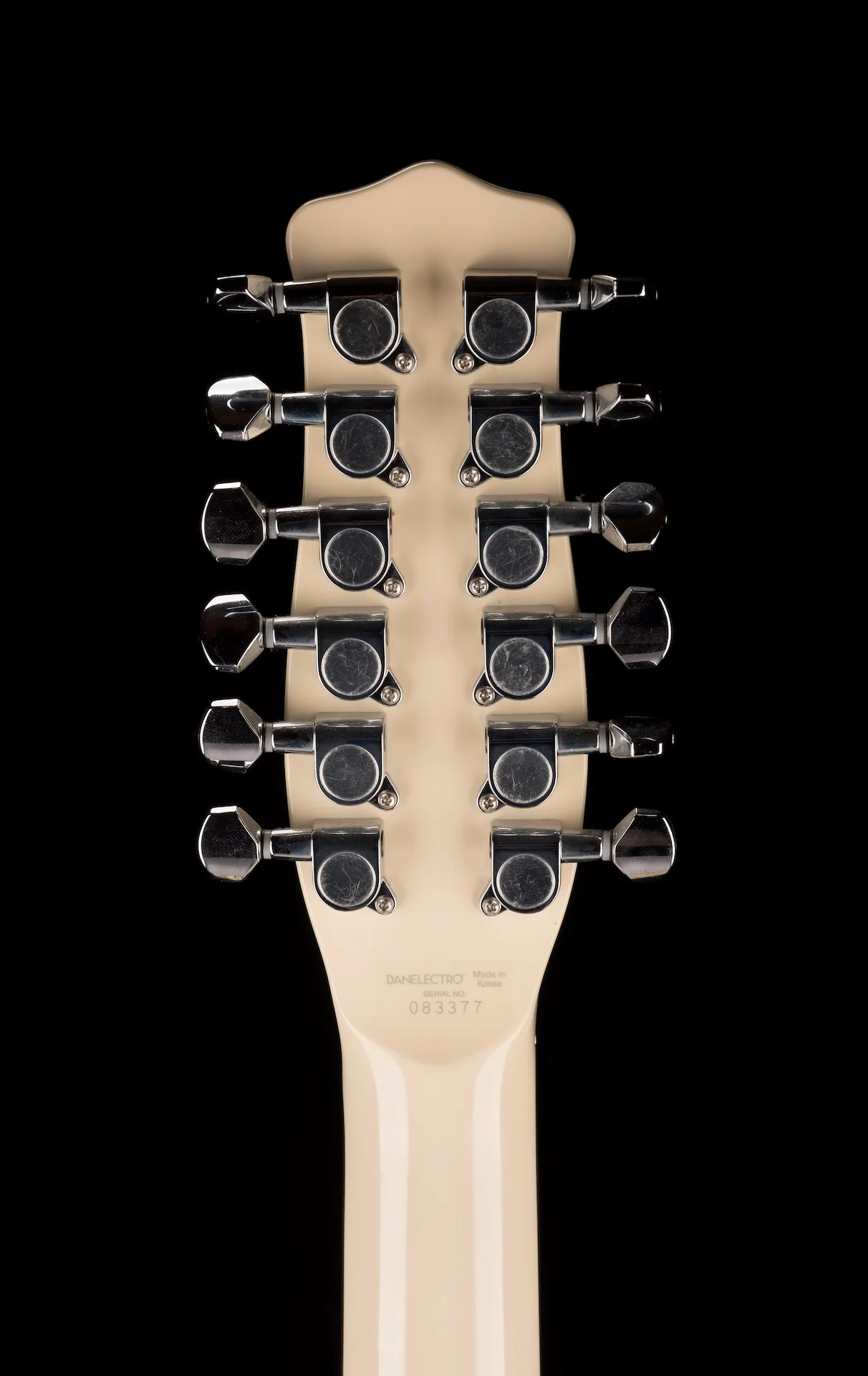 Used Danelectro 59X12 12-String Electric Guitar Vintage Cream - Image 17