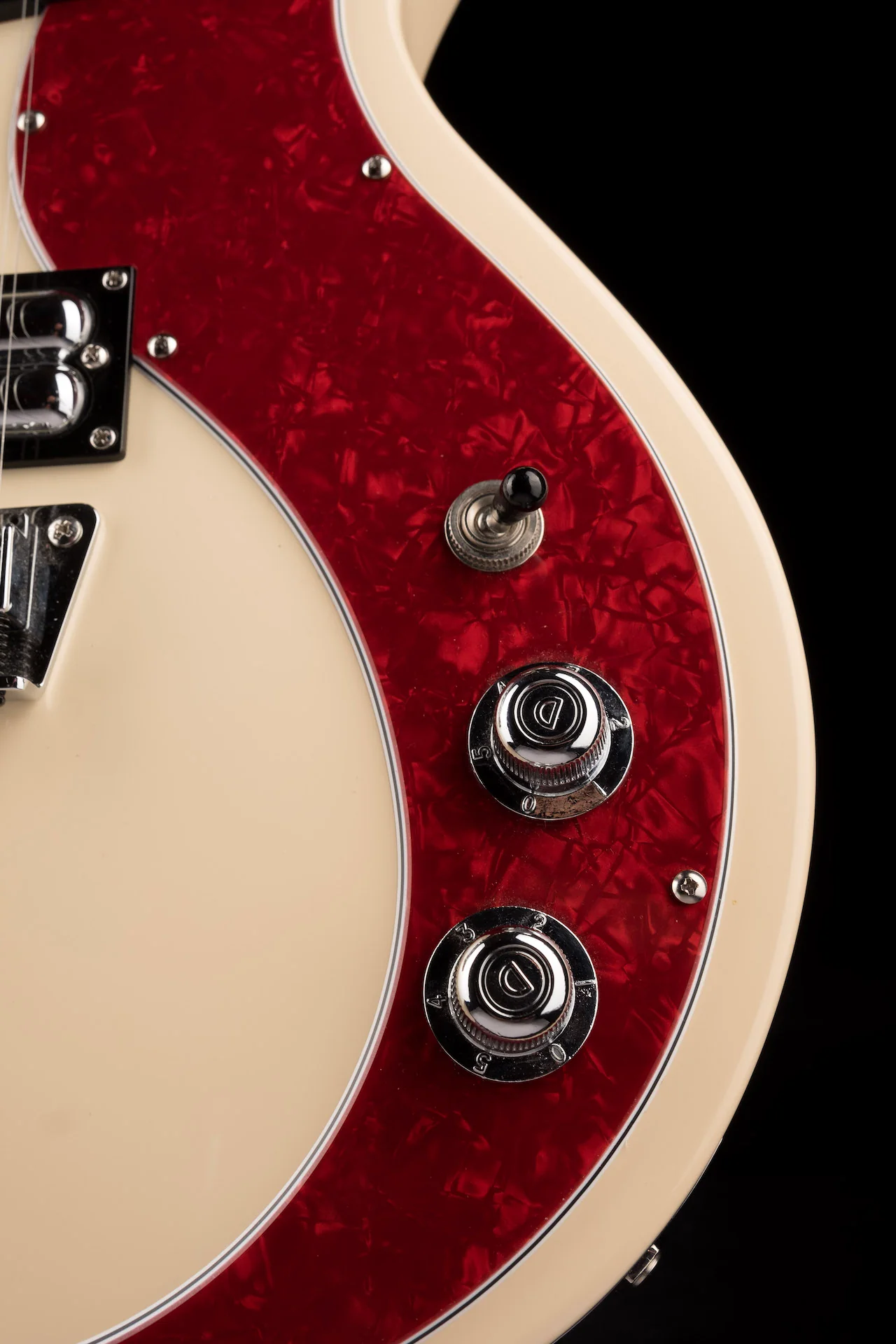 Used Danelectro 59X12 12-String Electric Guitar Vintage Cream - Image 8