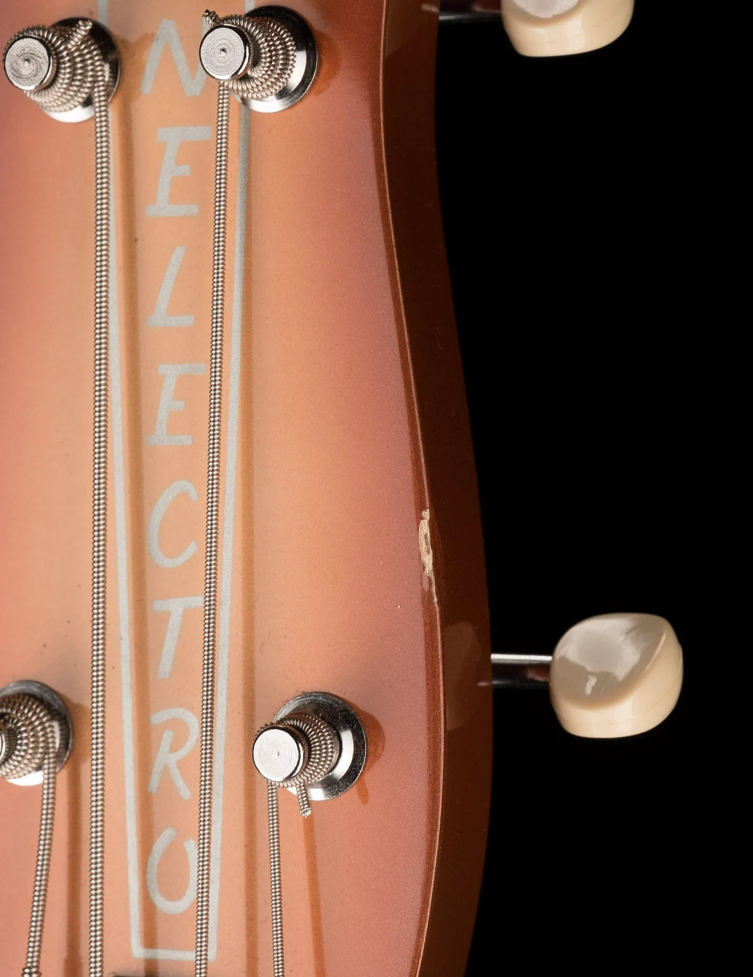 Used Danelectro Longhorn Short-Scale Electric Bass Copper Burst - Image 12