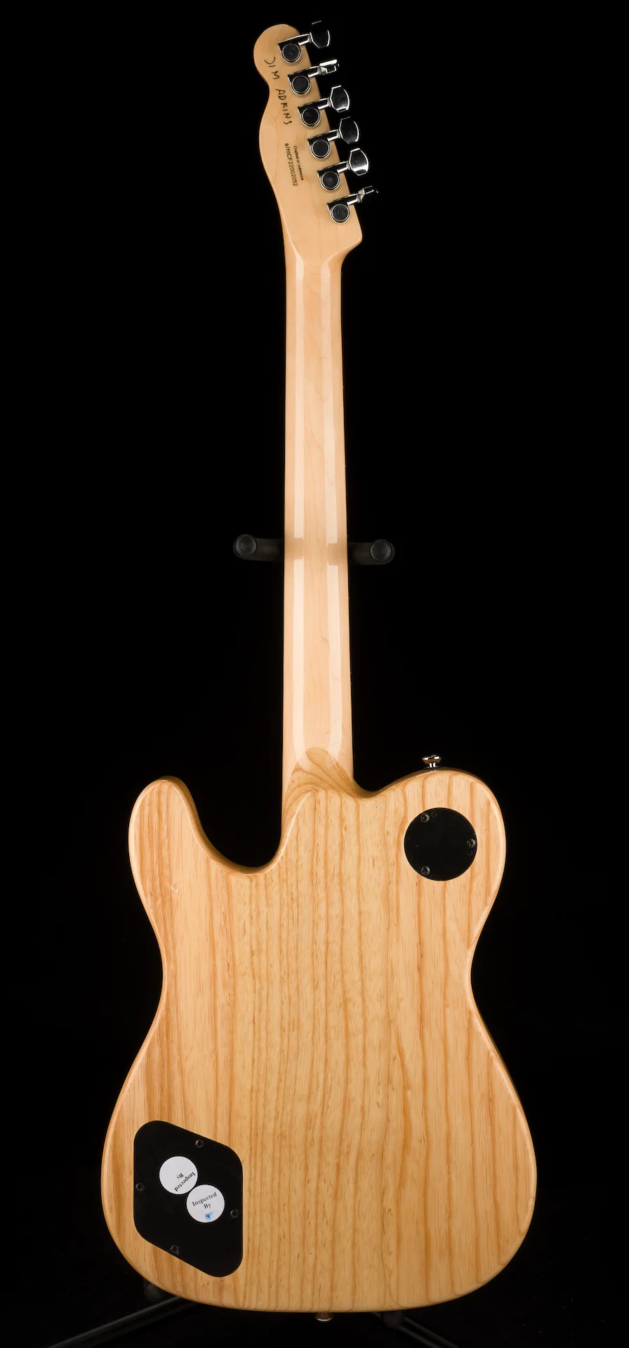 Used Demo Fender Jim Adkins JA-90 Telecaster Thinline Natural Electric Guitar - Image 14
