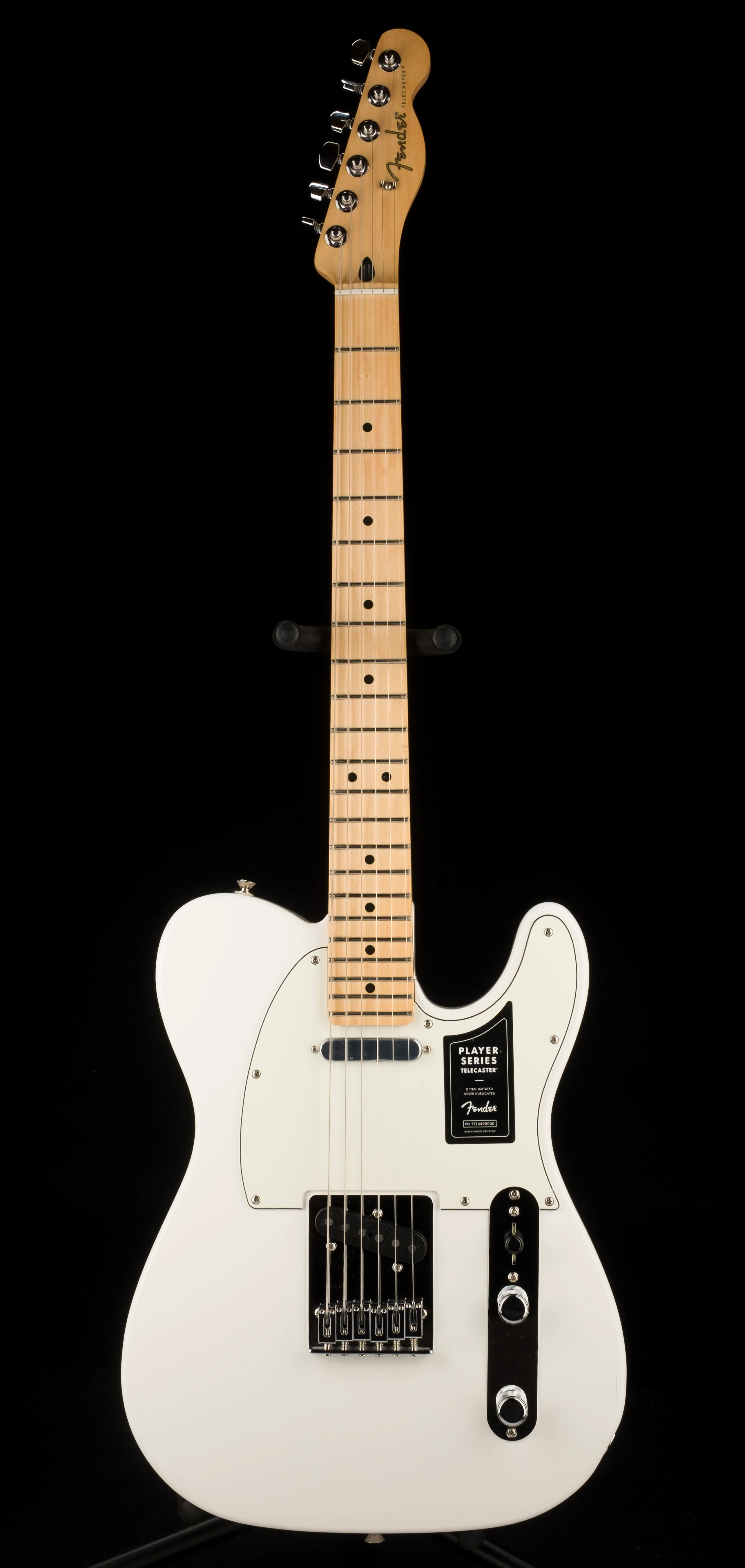 Used Demo Fender Player Series Telecaster Maple Fingerboard Polar White - Image 2