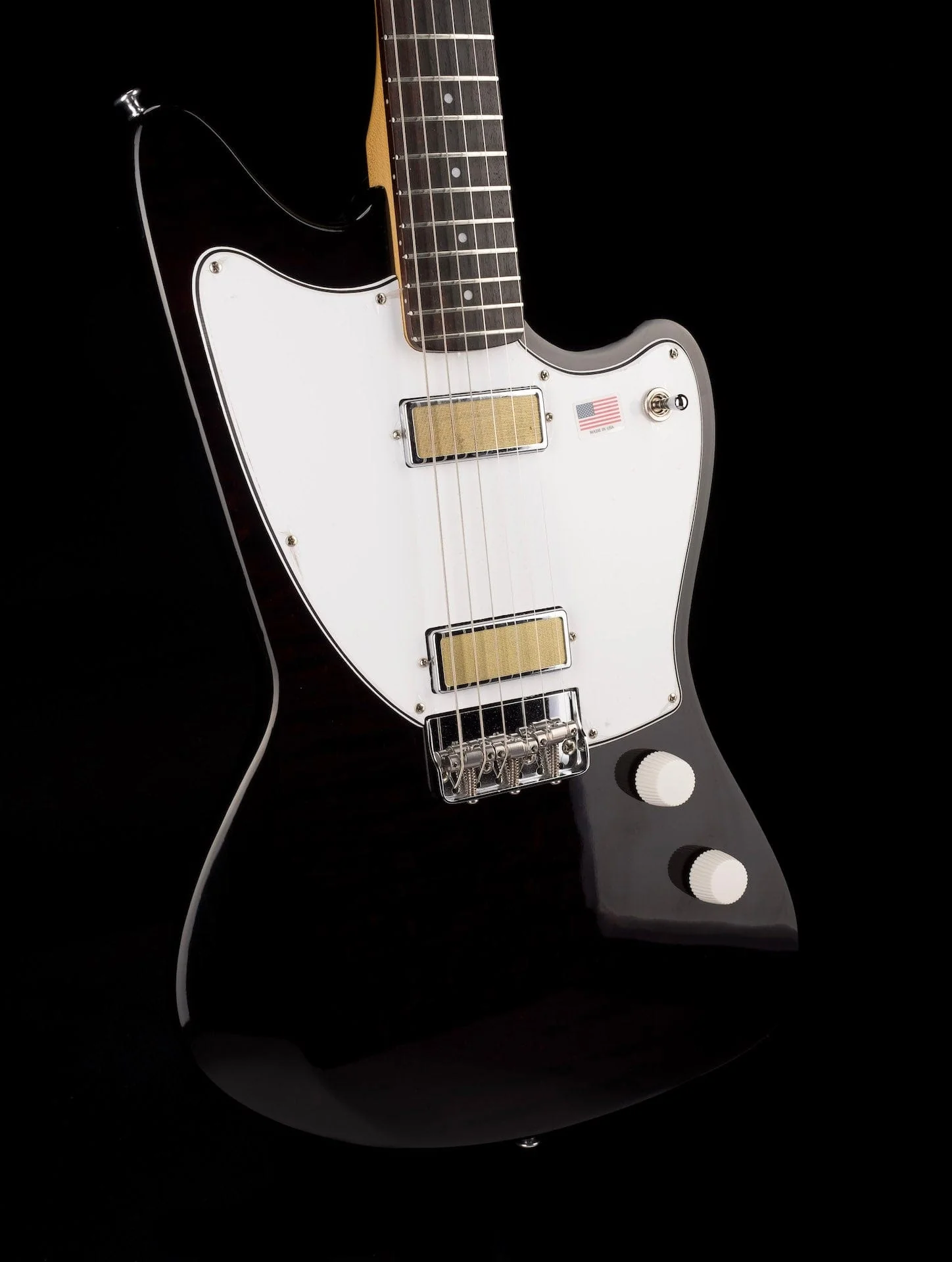 Used Harmony Limited Edition Silhouette Flame Maple Top Transparent Black with Mono Case - Image 9