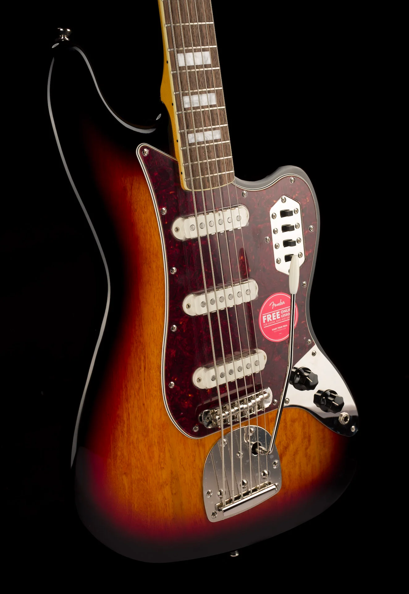 Used Demo Squier Classic Vibe Bass VI 3-Color Sunburst - Image 10