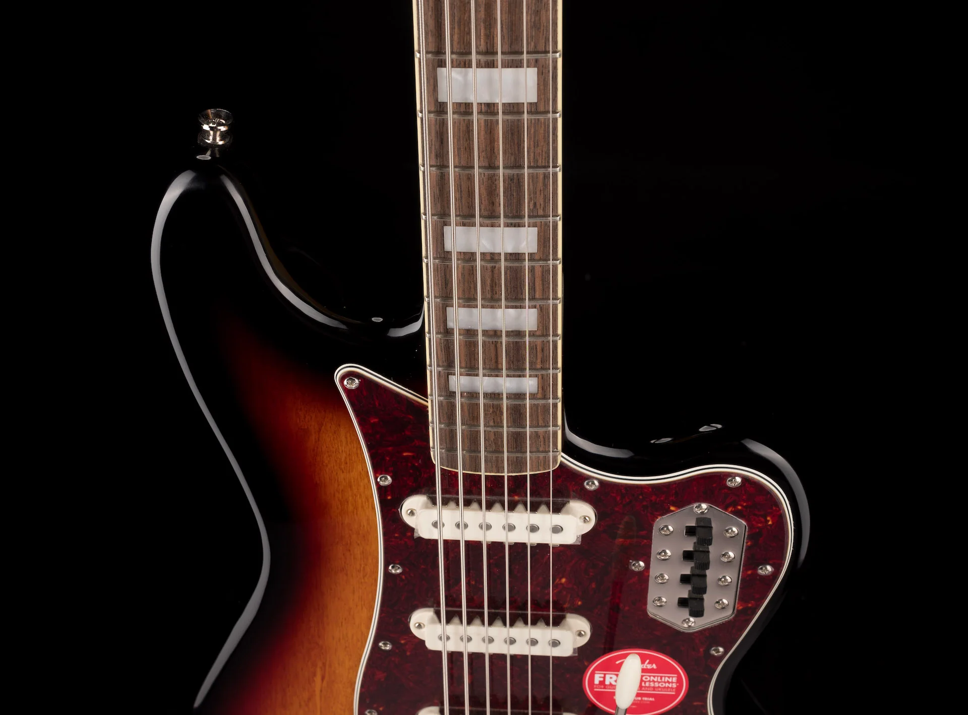Used Demo Squier Classic Vibe Bass VI 3-Color Sunburst - Image 3