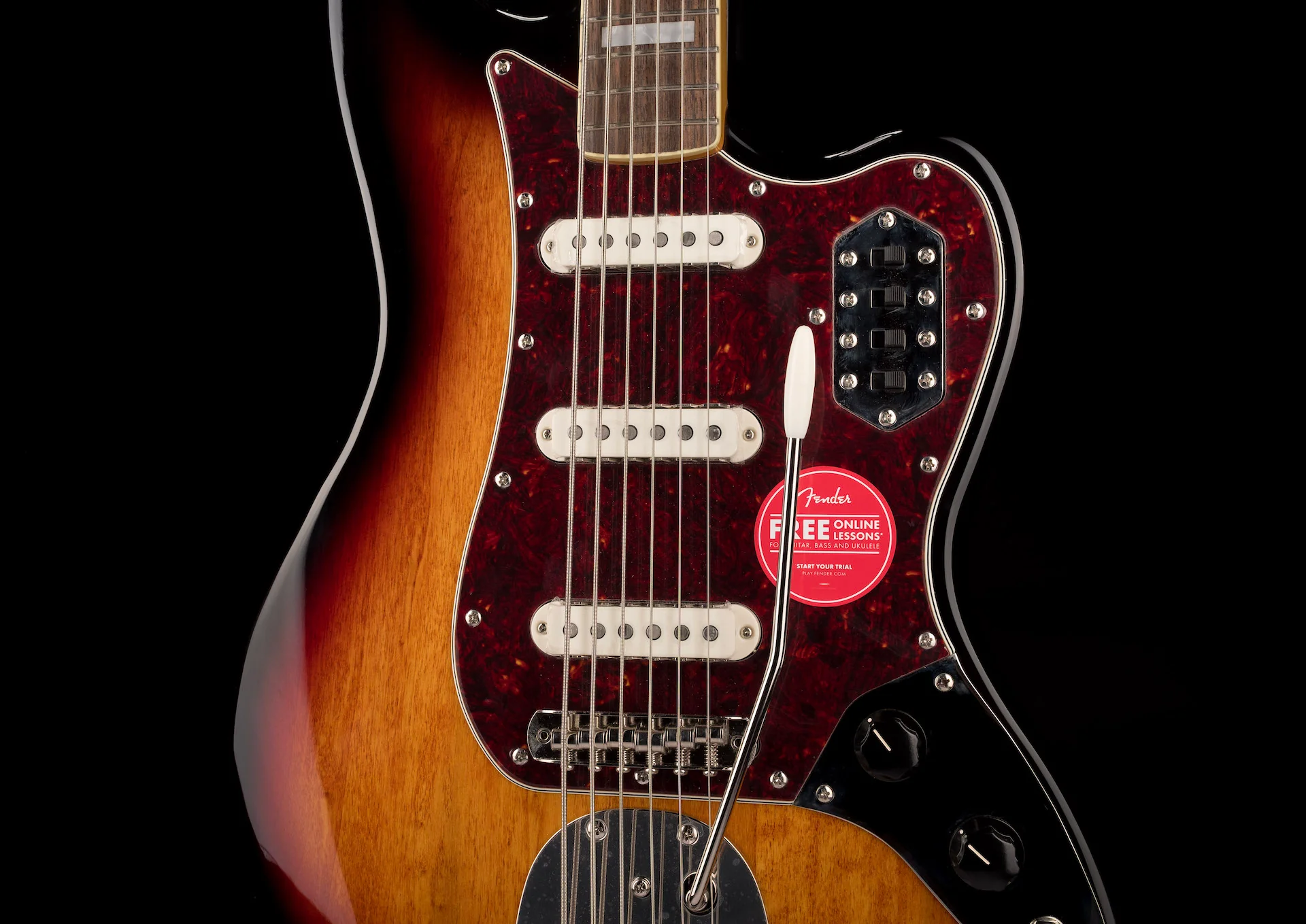 Used Demo Squier Classic Vibe Bass VI 3-Color Sunburst - Image 6