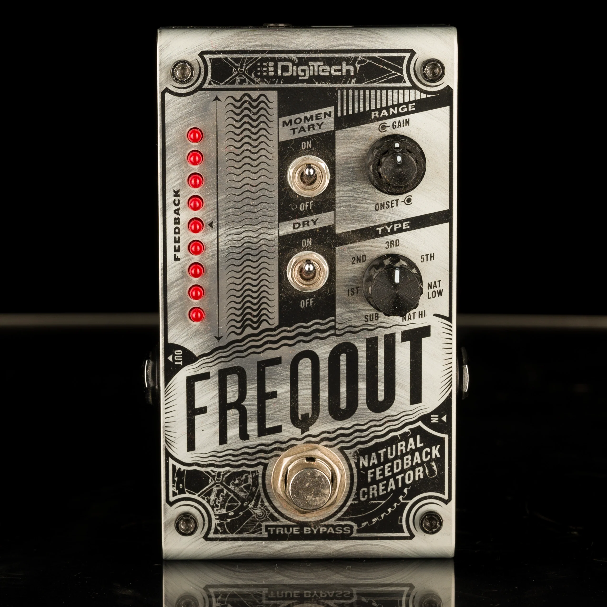 Used Digitech FreqOut Frequency Dynamic Feedback Generator Pedal With Box - Image 2
