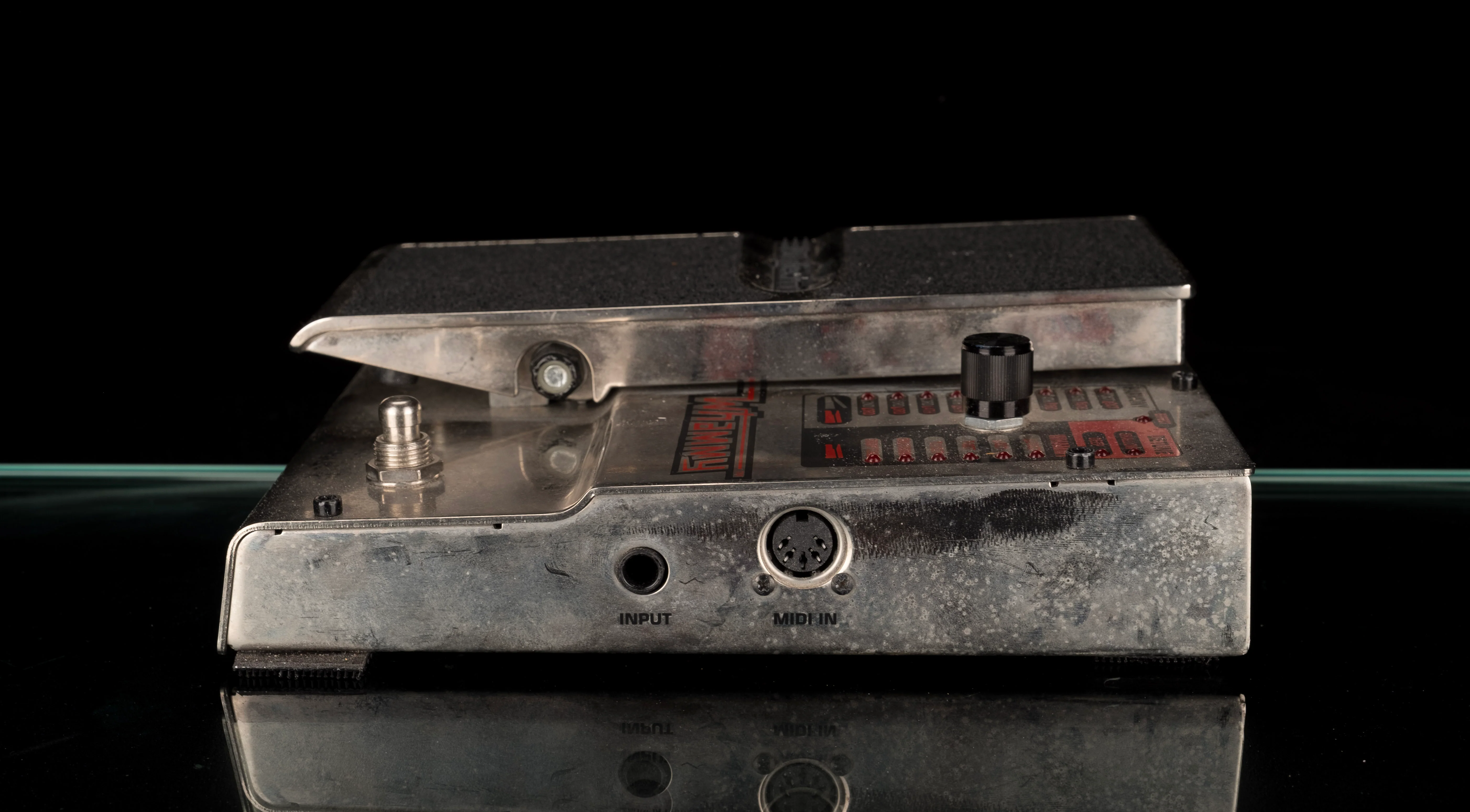 Used Digitech Limited Edition 20th Anniversary Chrome Whammy Pedal with Power Supply - Image 3
