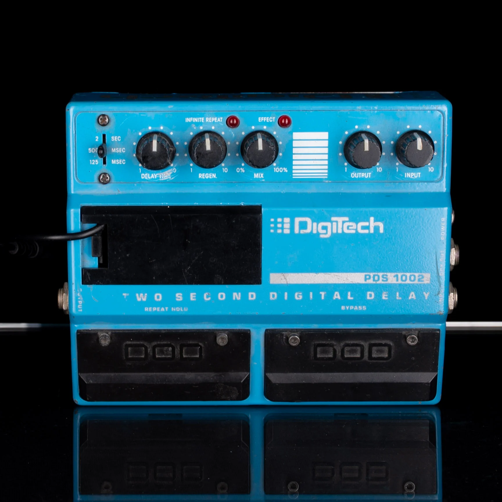 Used Digitech PDS-1002 Two Second Digital Delay Pedal With Power Supply - Image 2