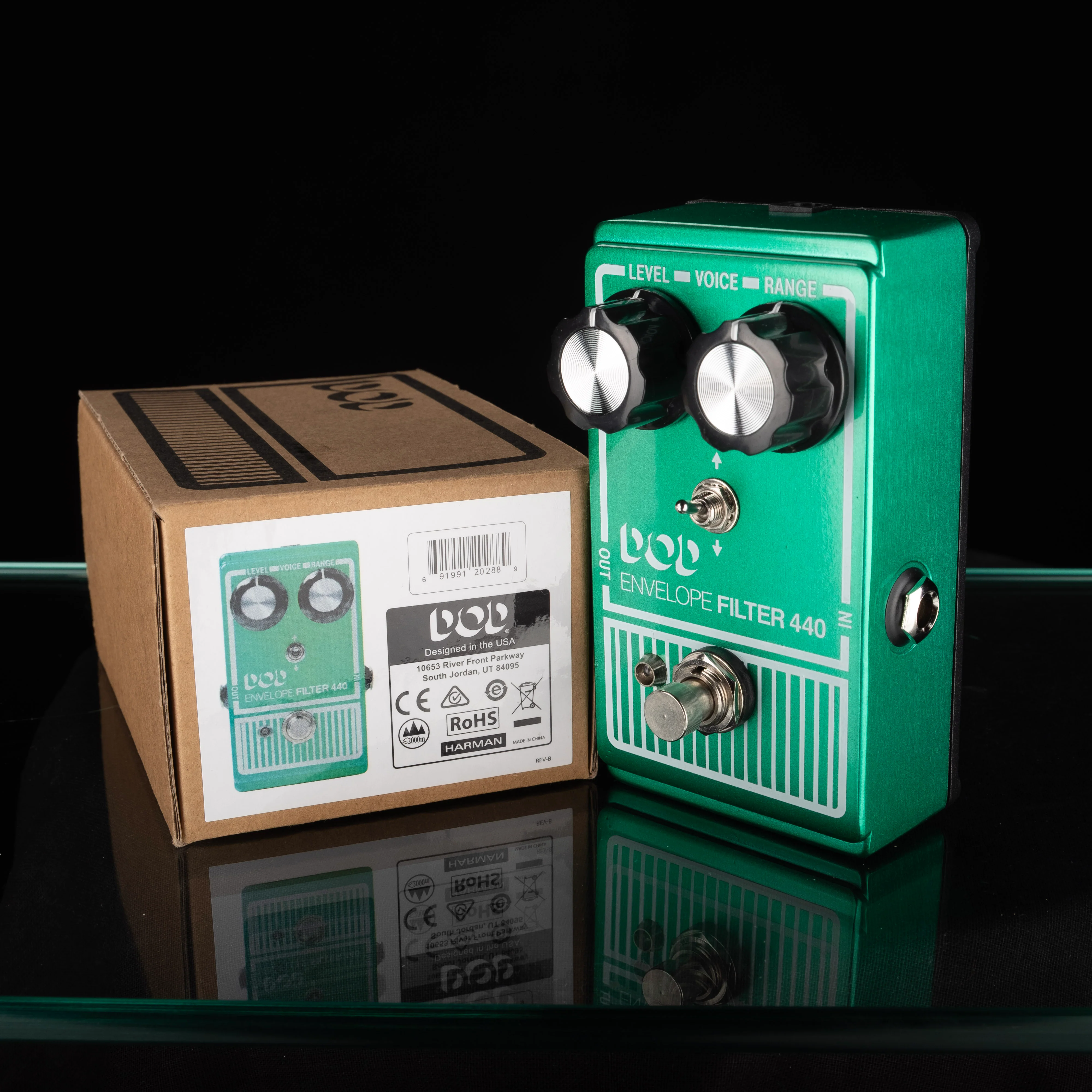 Used DOD Envelope Filter 440 Pedal With Box
